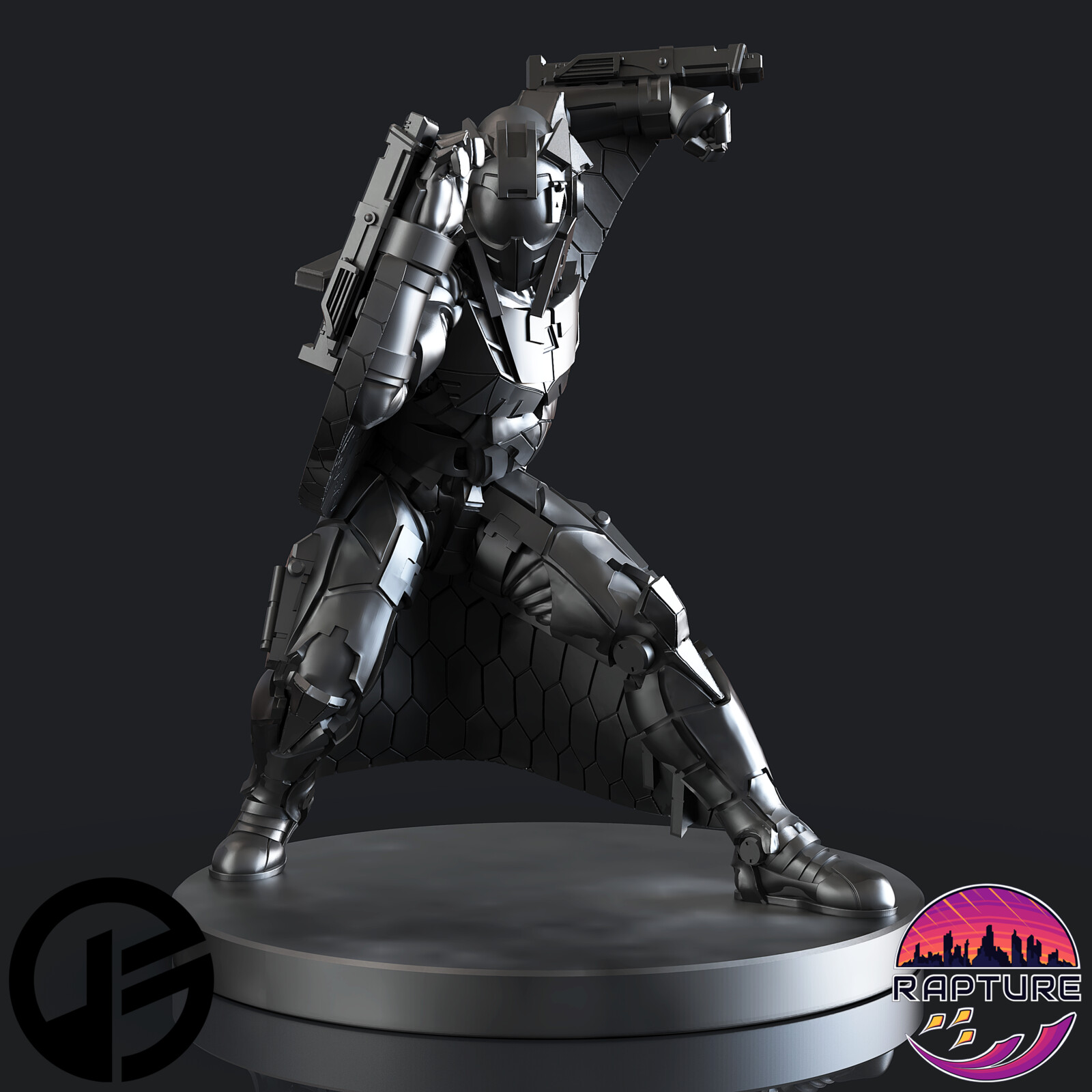 Rapture - boardgame miniatures