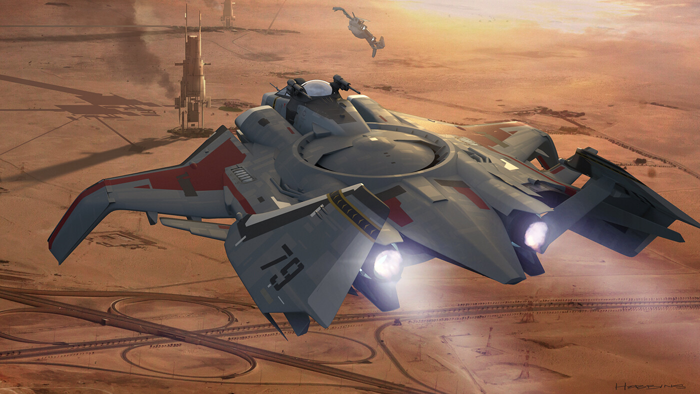 Sci Fi глайдер