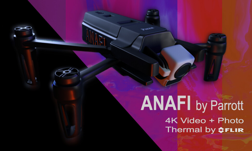 Drone anafi sales 4k