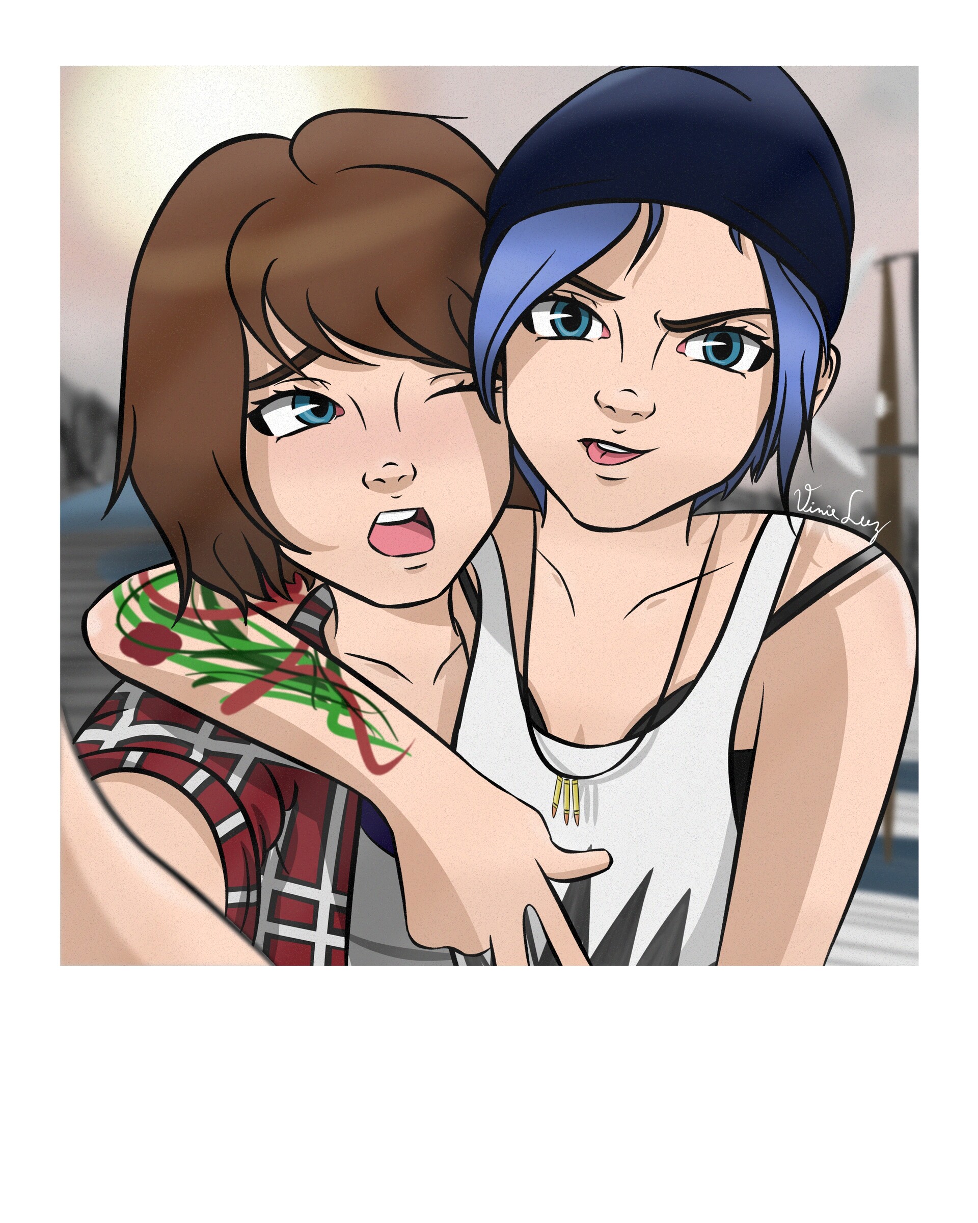 ArtStation Max Caulfield and Chloe Price Life is Strange