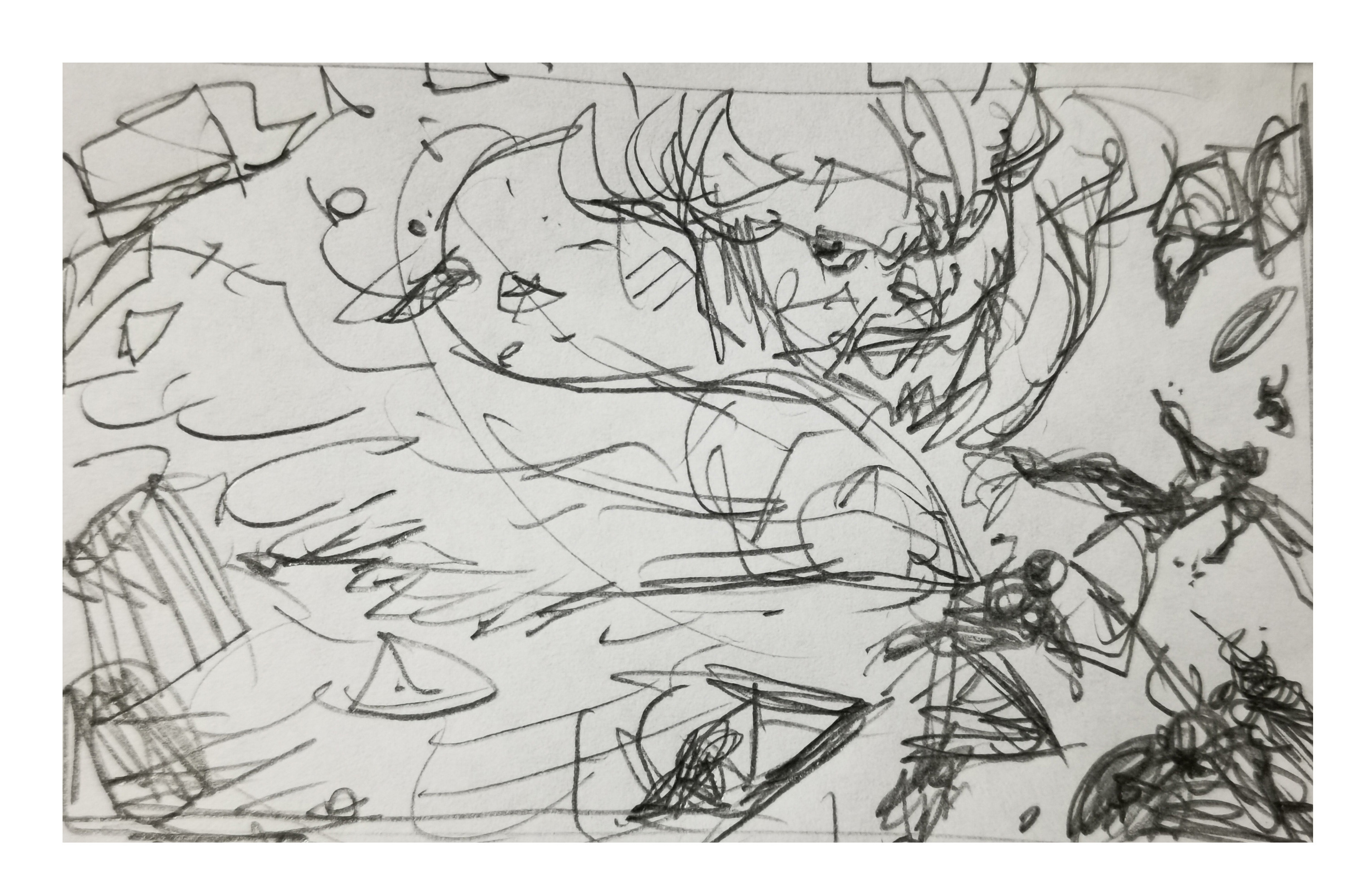 Raw sketch A