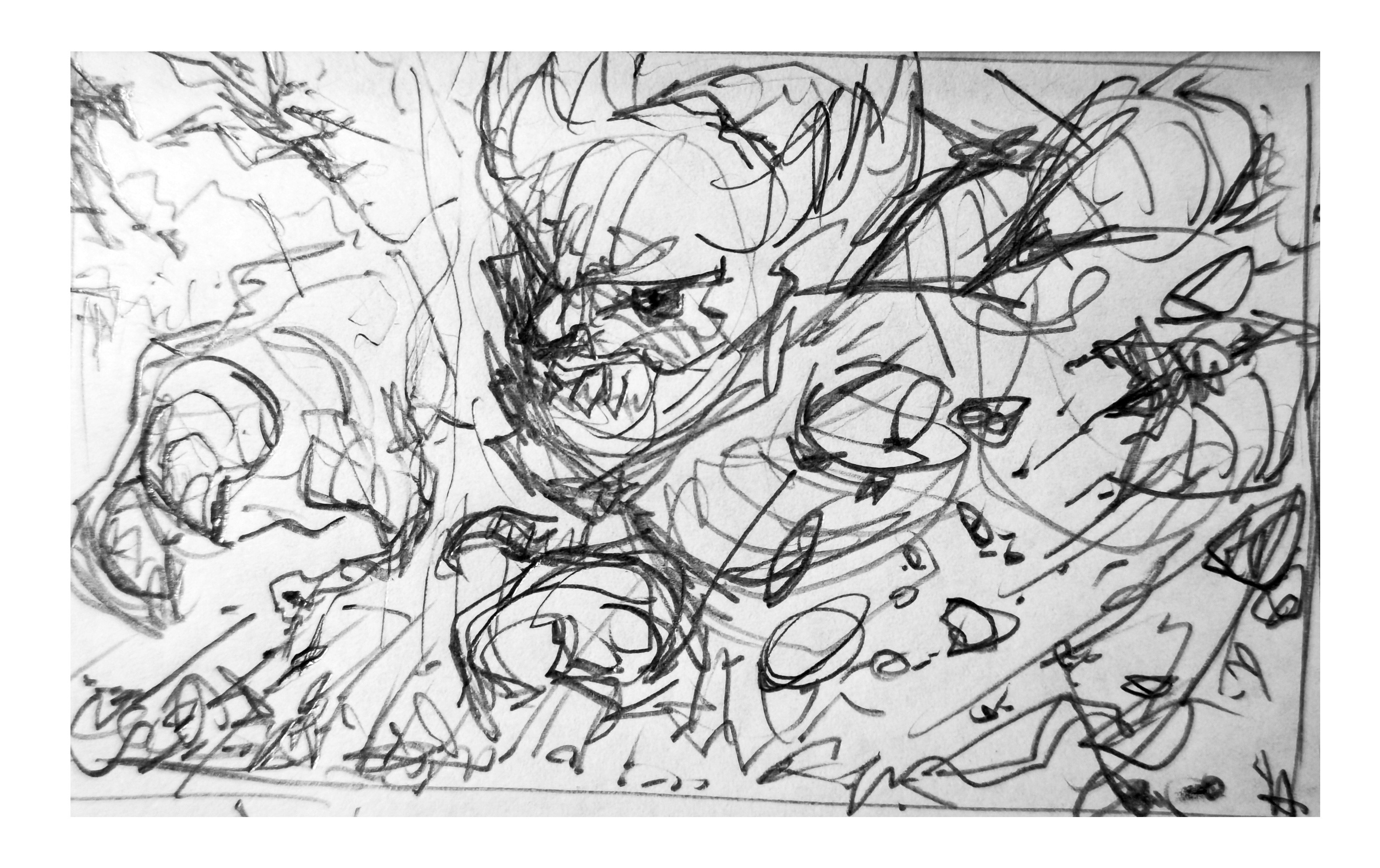 Raw sketch B