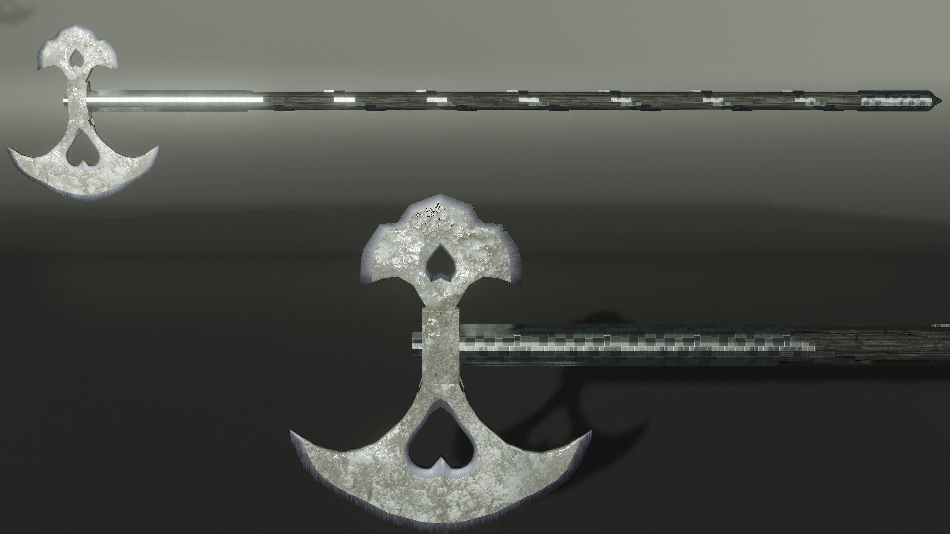 ArtStation mountaineer heart axe