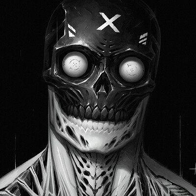 Adrian dadich skullface x