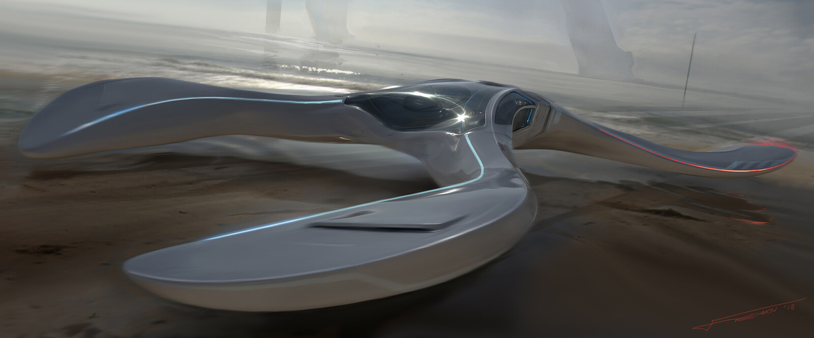 Mud Skimmer 1 - Vehicle Concept 2018