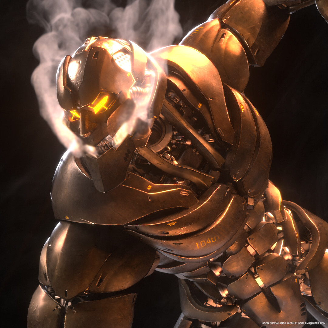 Artstation Mecha Armored Titan