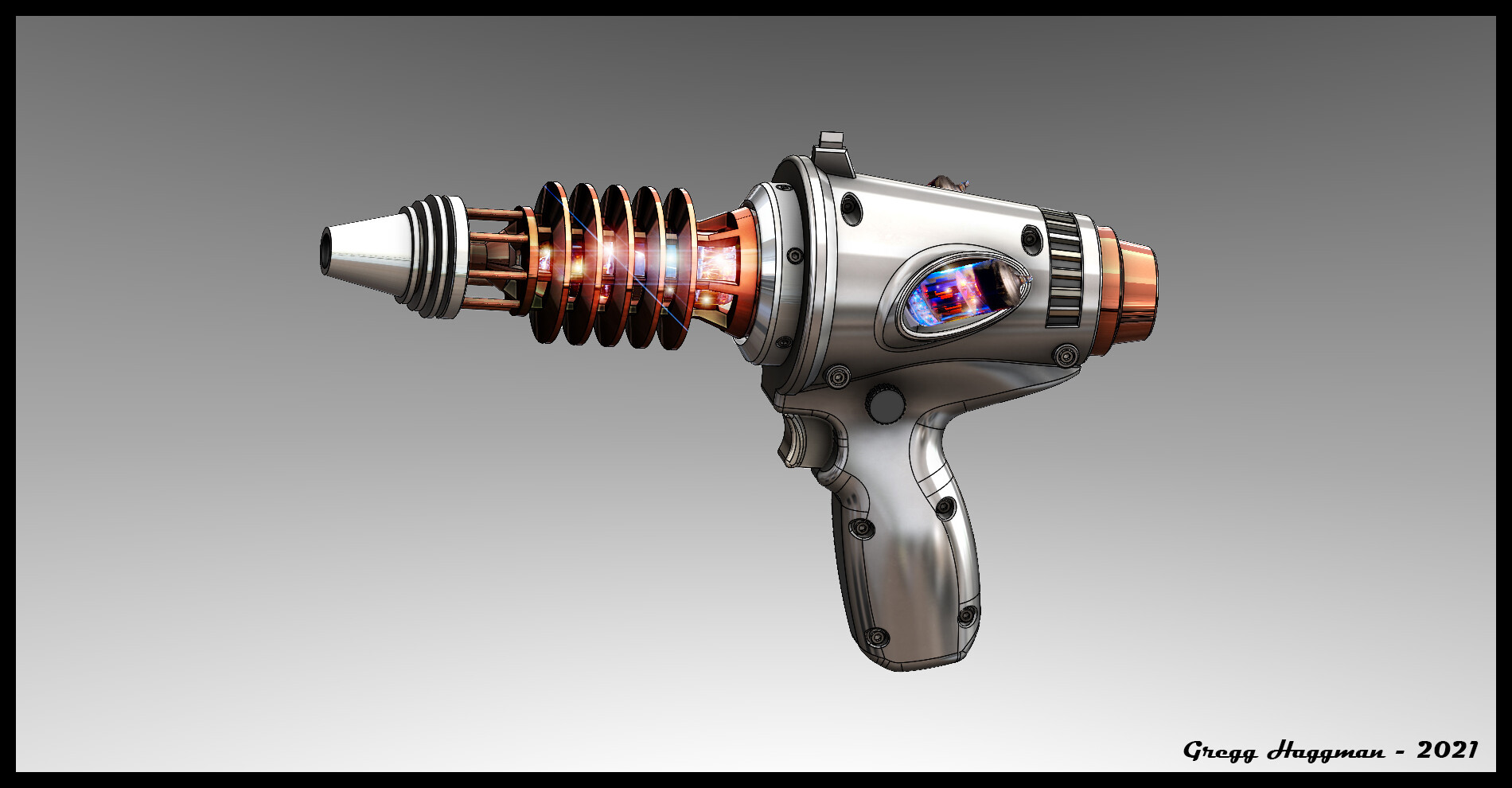 Artstation Ray Gun Concept 4283