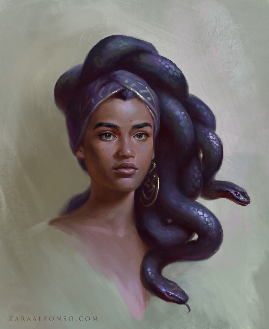 Medusa Portrait