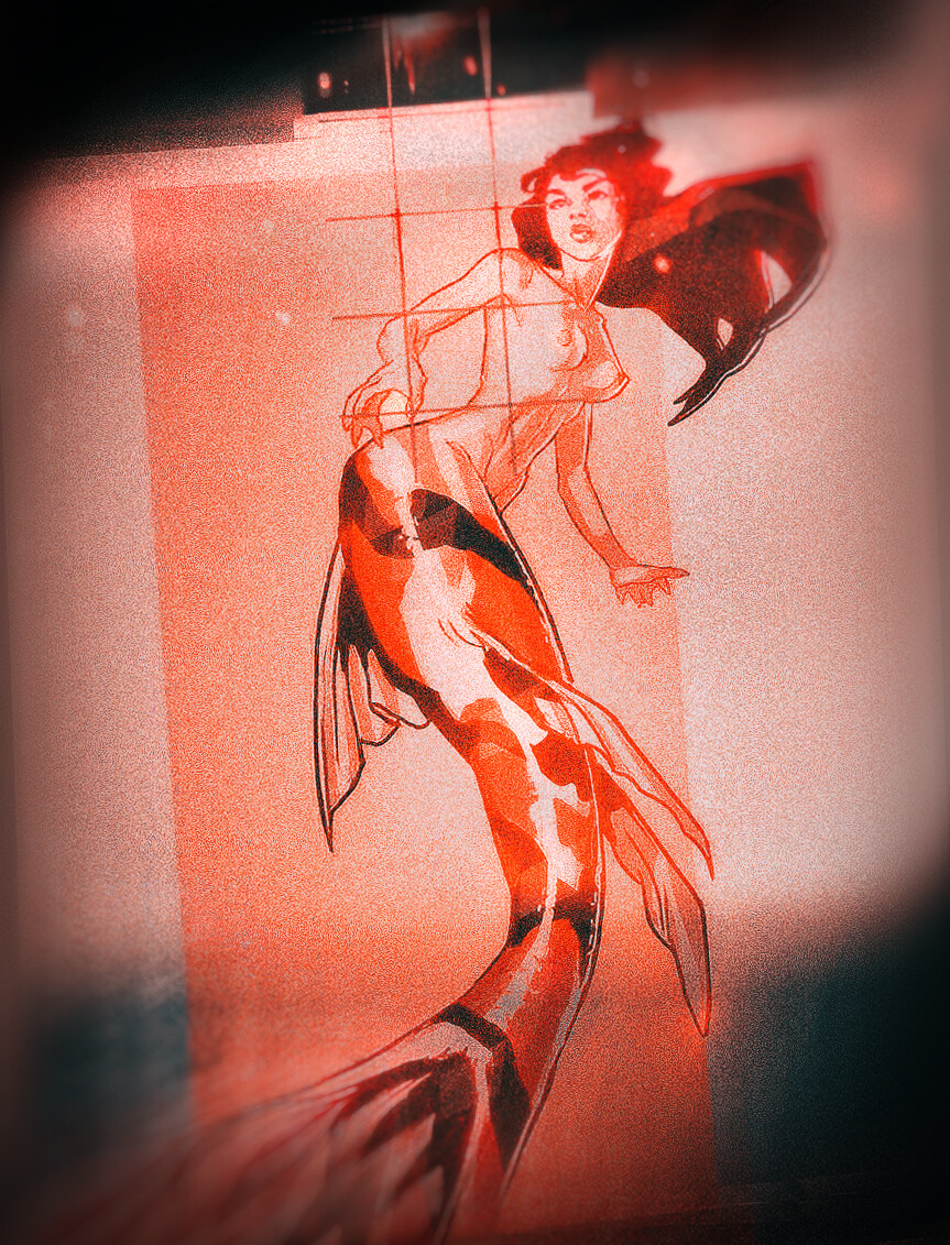 ARIEL: in DEEP RED Water. Come find us.