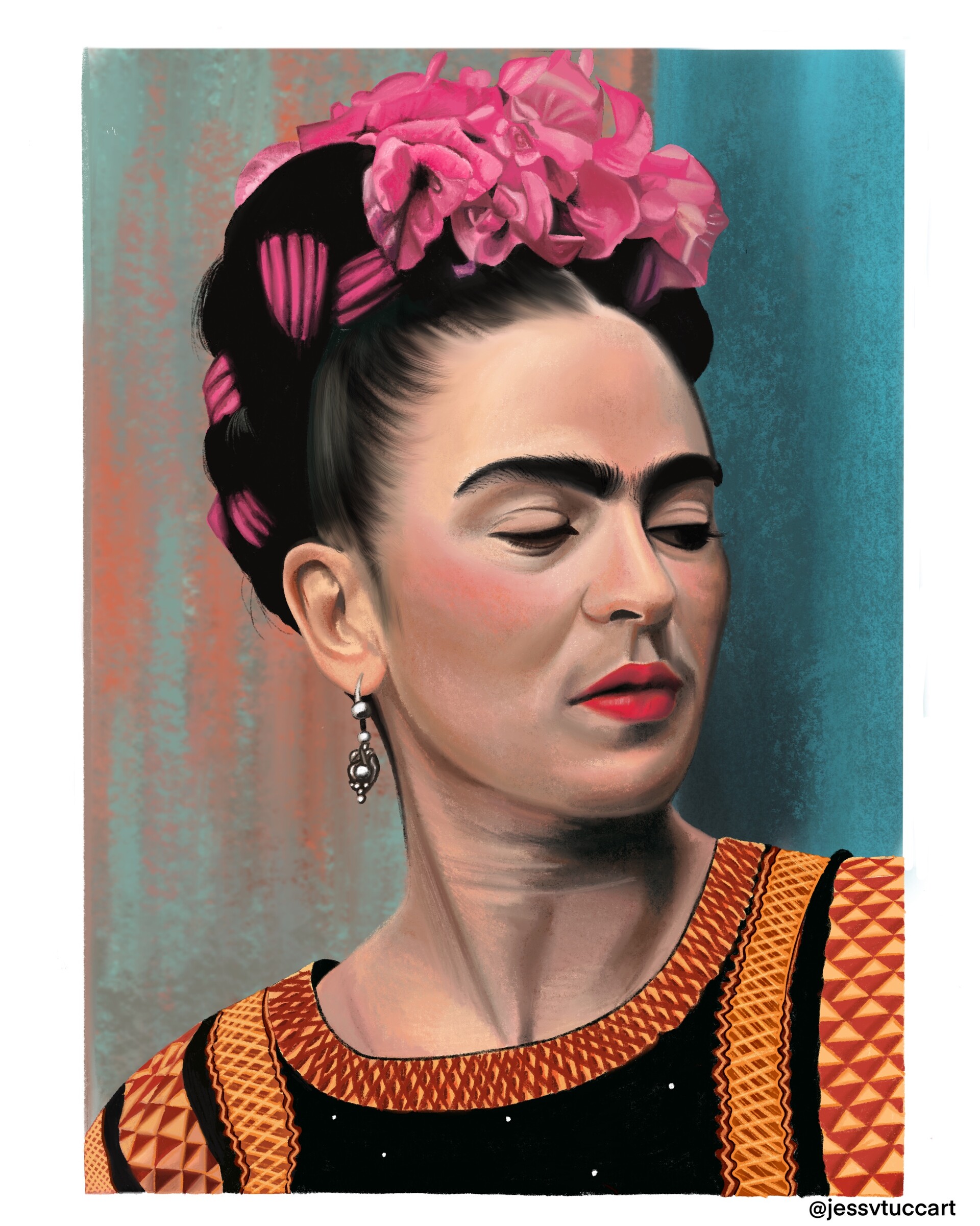 ArtStation - Frida Kahlo