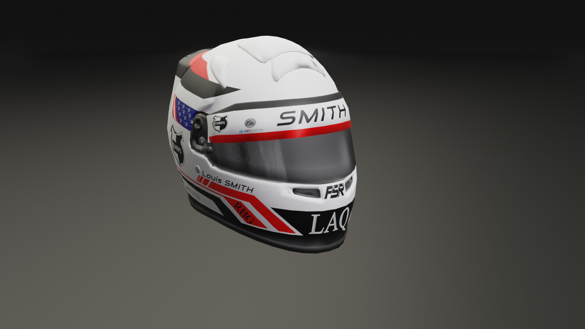 ArtStation Louis Smith FSR Helmet