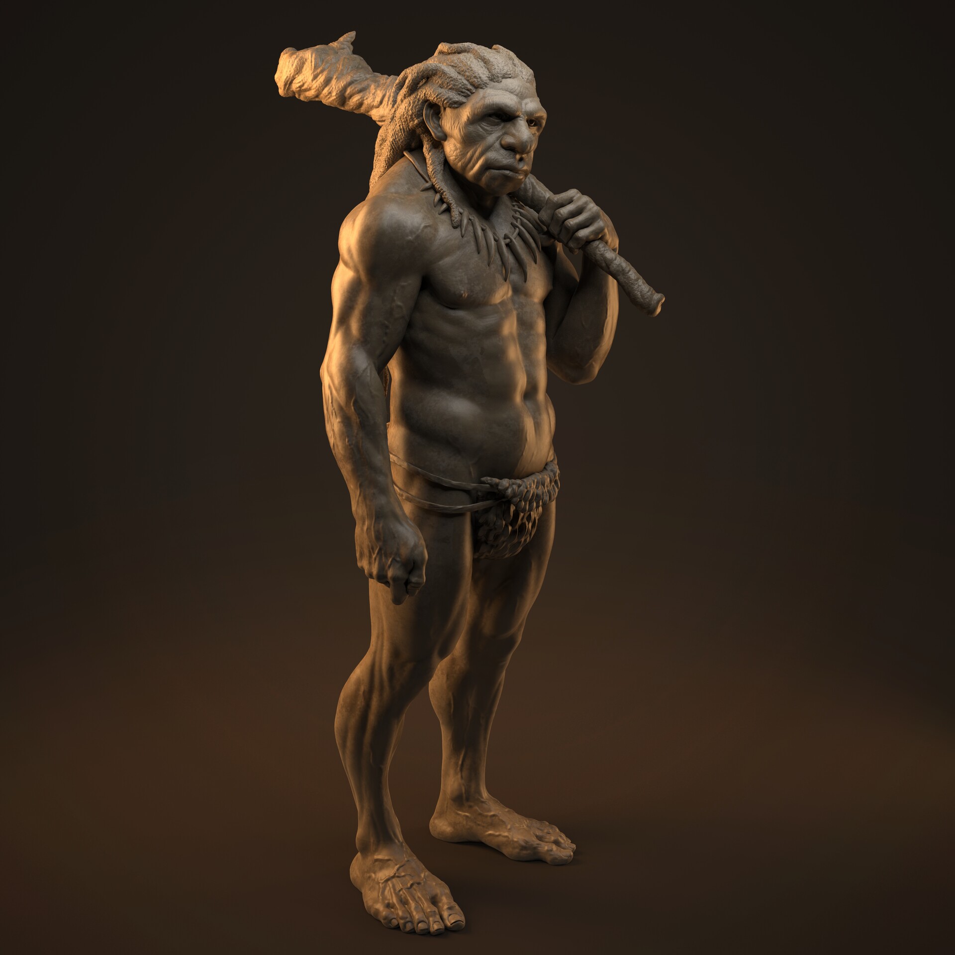 ArtStation Caveman   Juan Urena Caveman1 270 