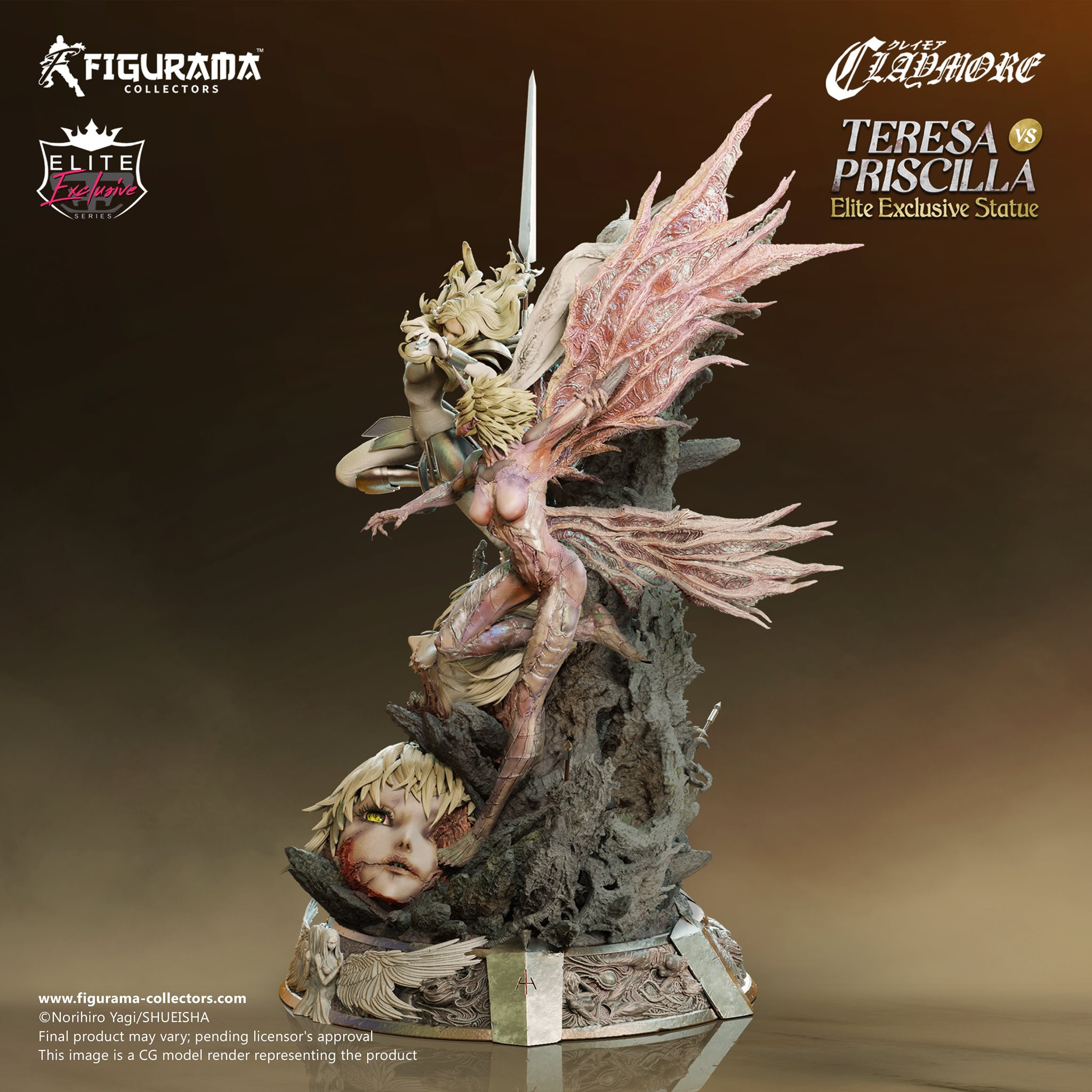 Artstation Claymore Teresa Vs Priscilla Elite Exclusive Statue Carlos Cruz Artstation Claymore Teresa Vs Priscilla Elite Exclusive Statue Carlos Cruz
