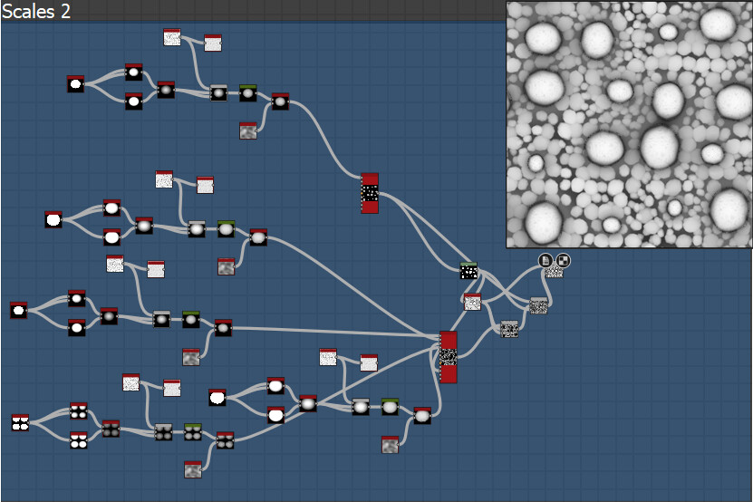 Scale pattern 2, breaks up the monotony of the first scale pattern 