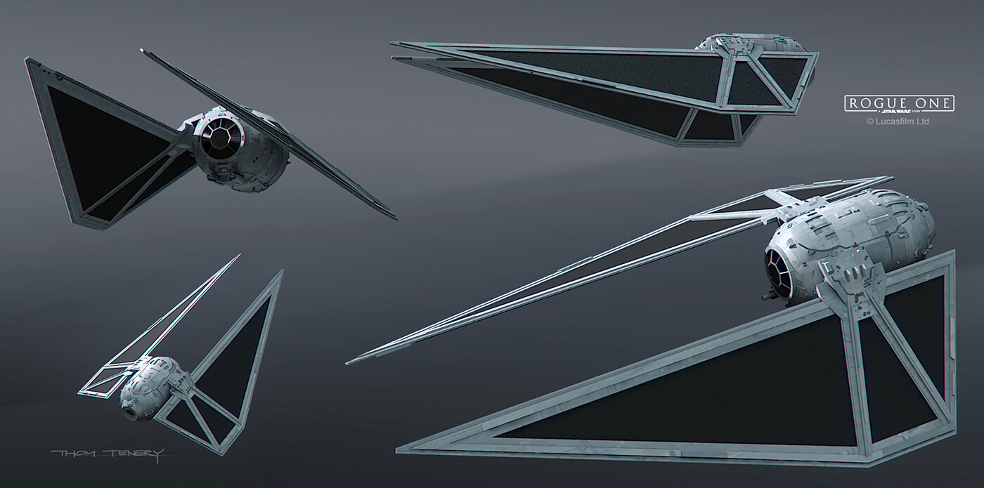 ArtStation TIE Striker Rogue One A Star Wars Story