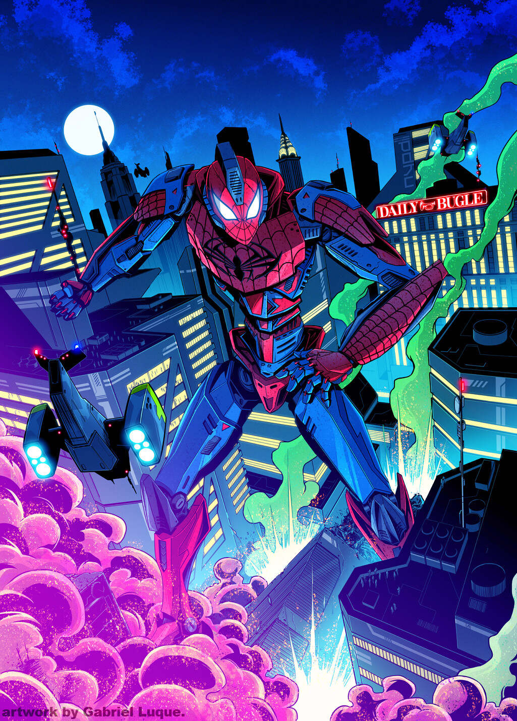 Spiderman mecha best sale