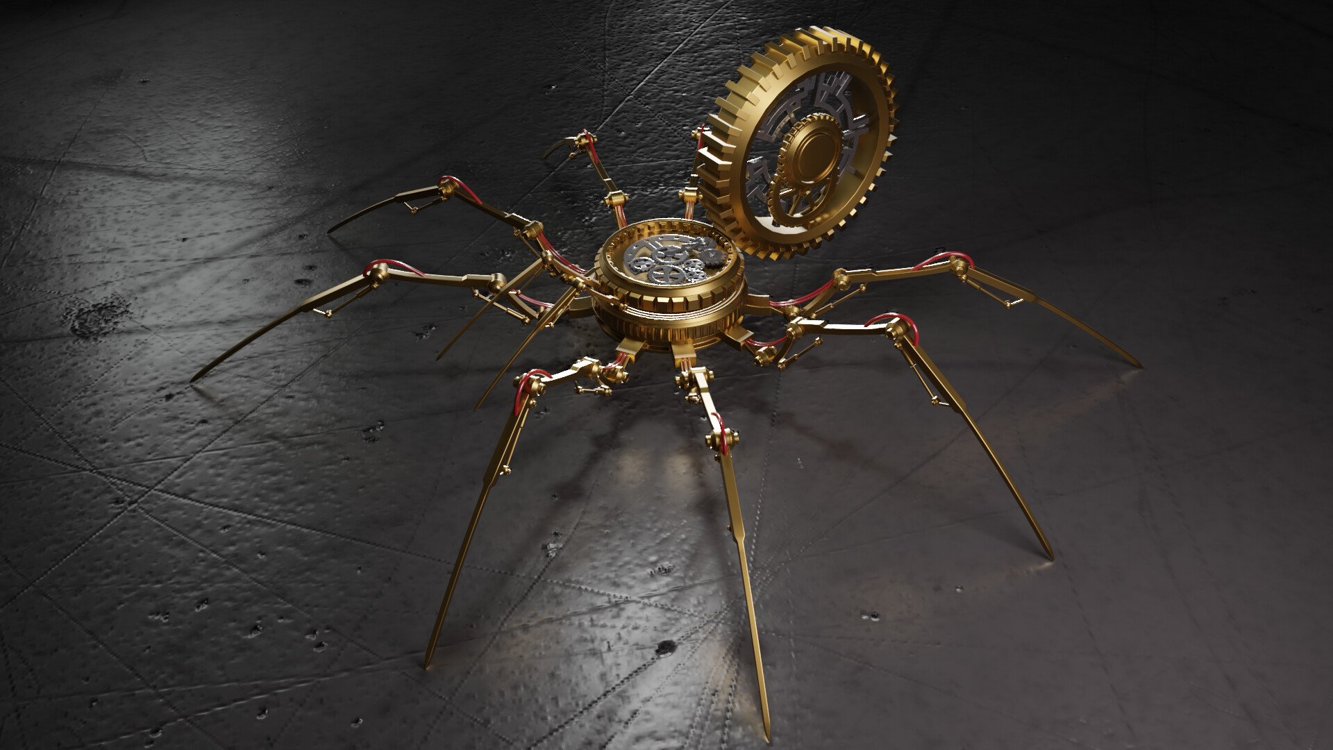 ArtStation Clockwork Spider