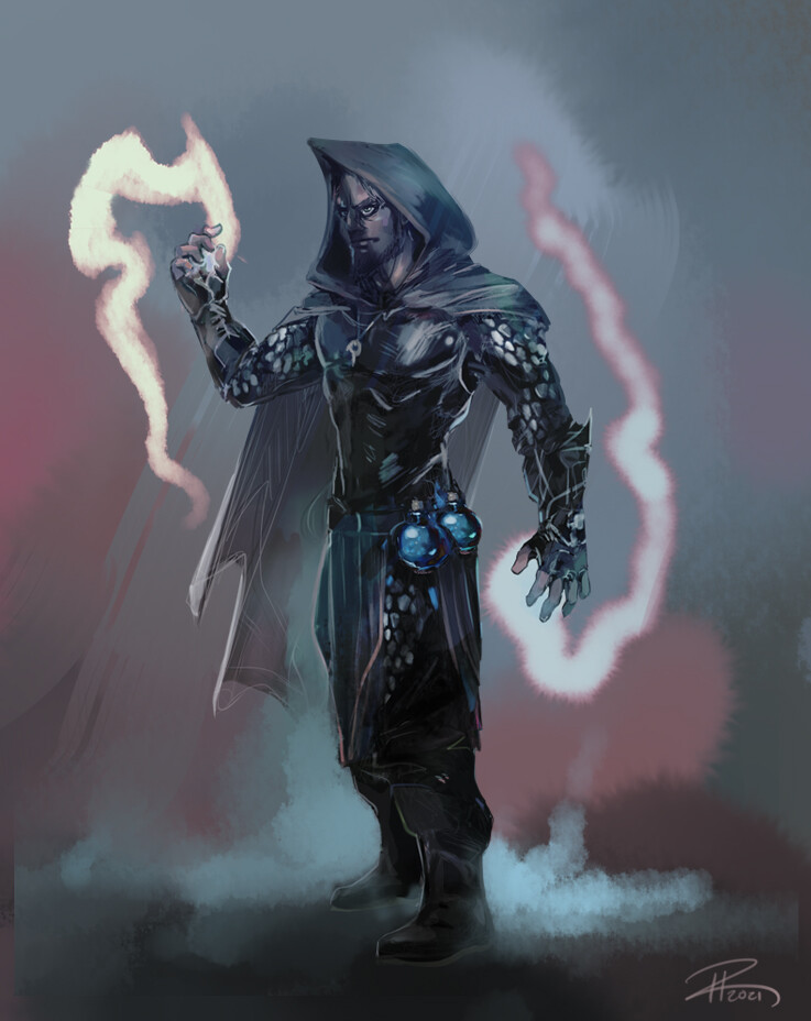 ArtStation - Dark mage