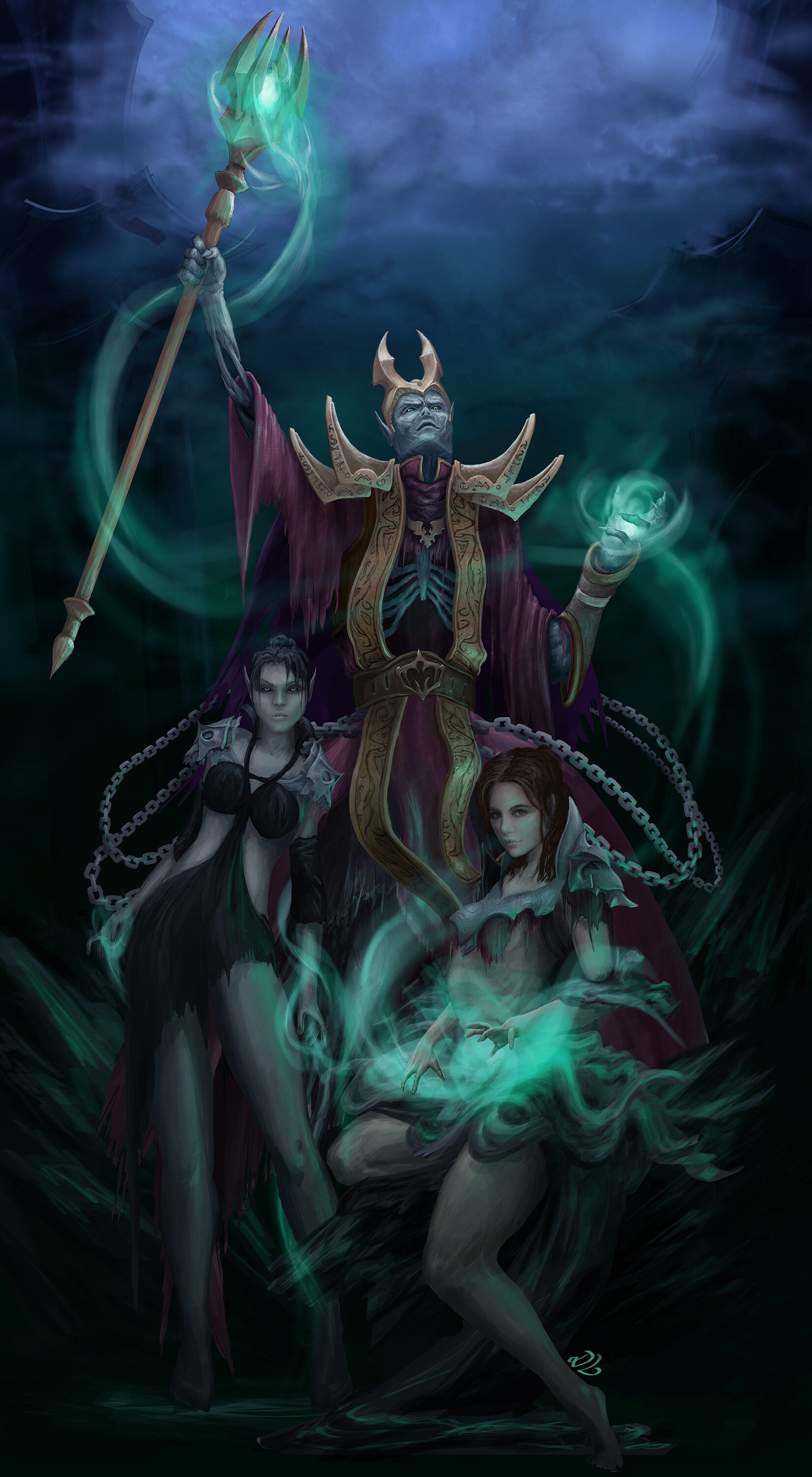 Девушка лич. Иветт некромант. Некромант джейд. Личи некроманты. Некромант джейд.