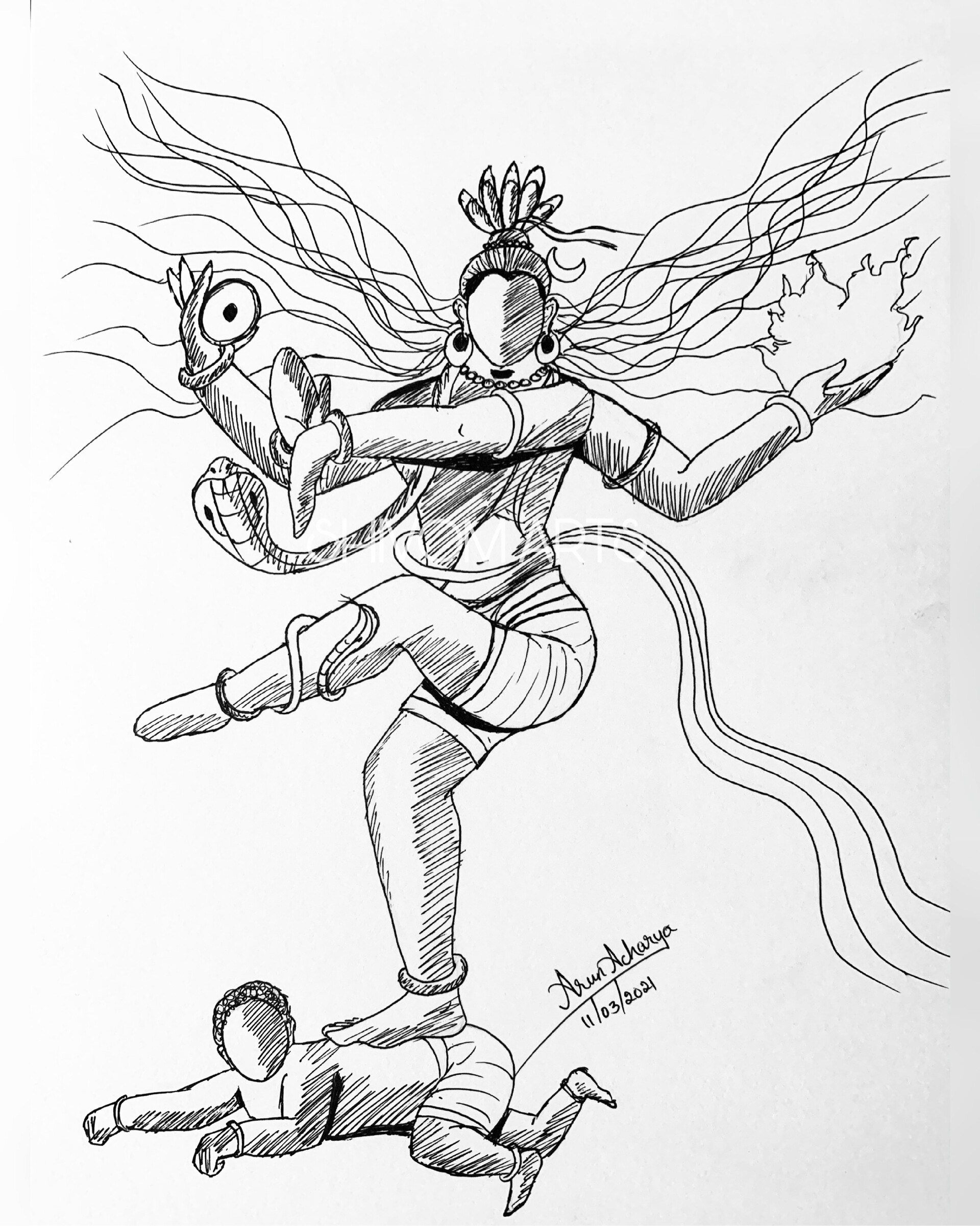 ArtStation Lord Nataraja