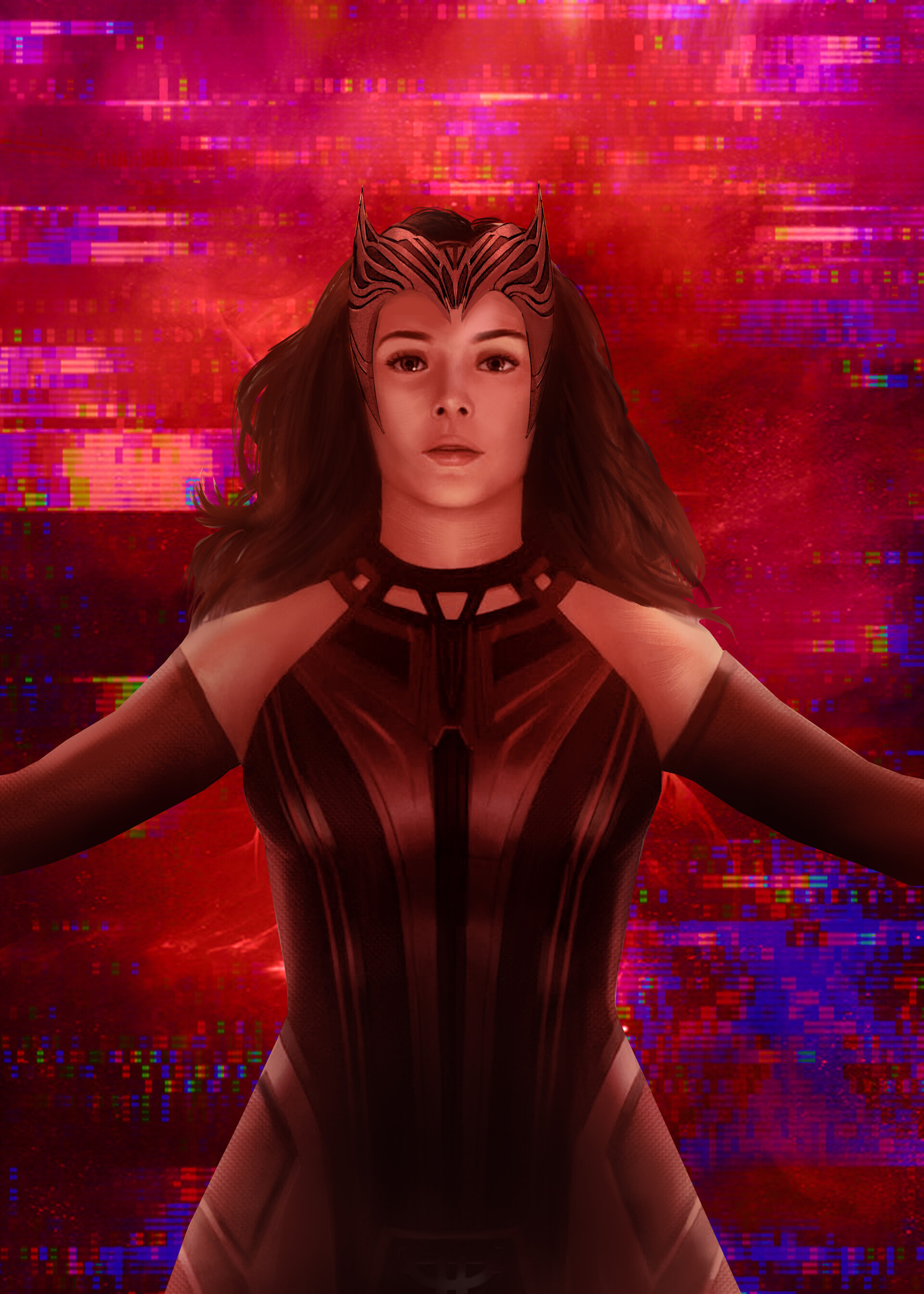 ArtStation - Scarlet Witch - Marvel FanArt