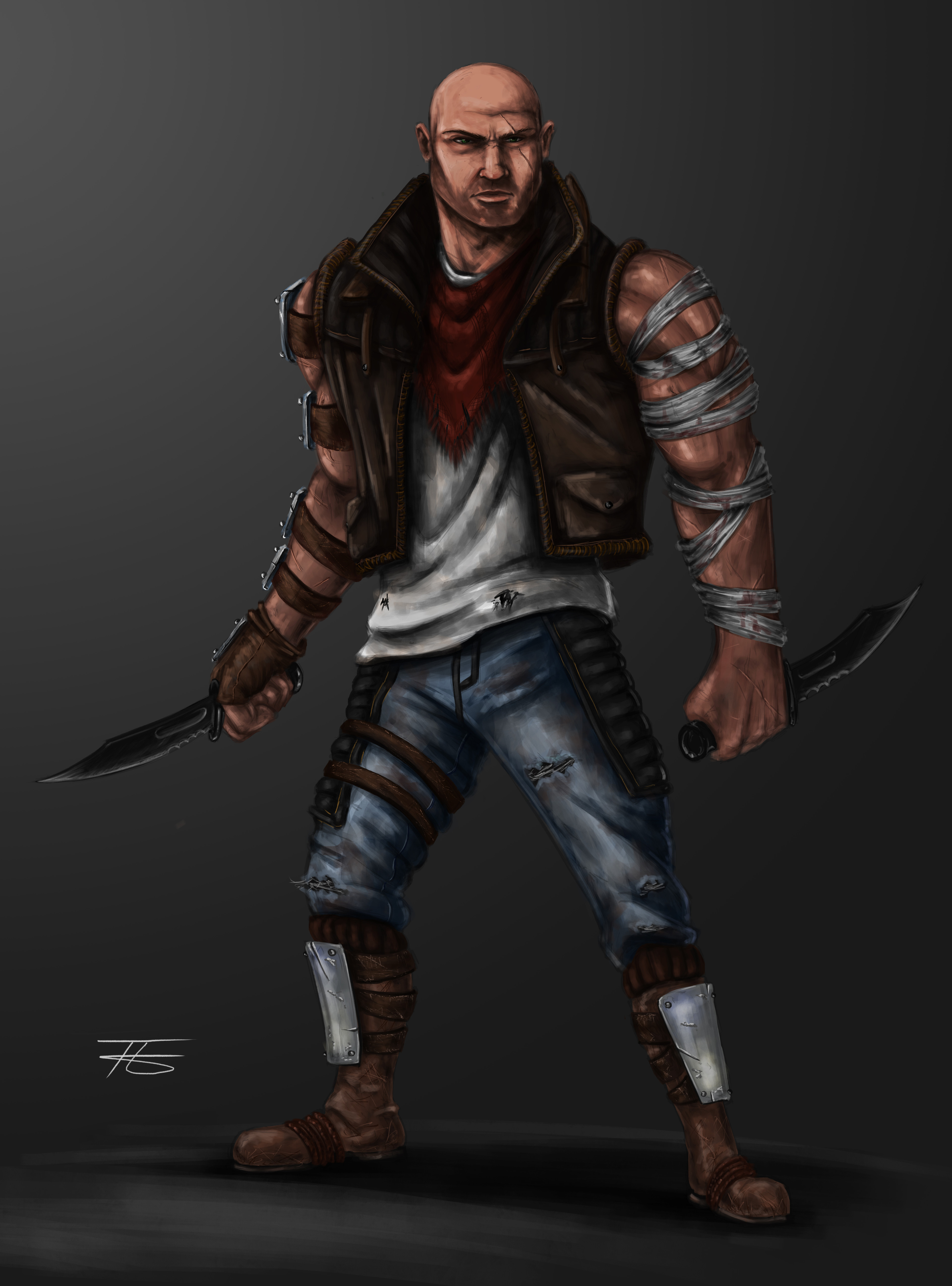 Final character render of Slipper.