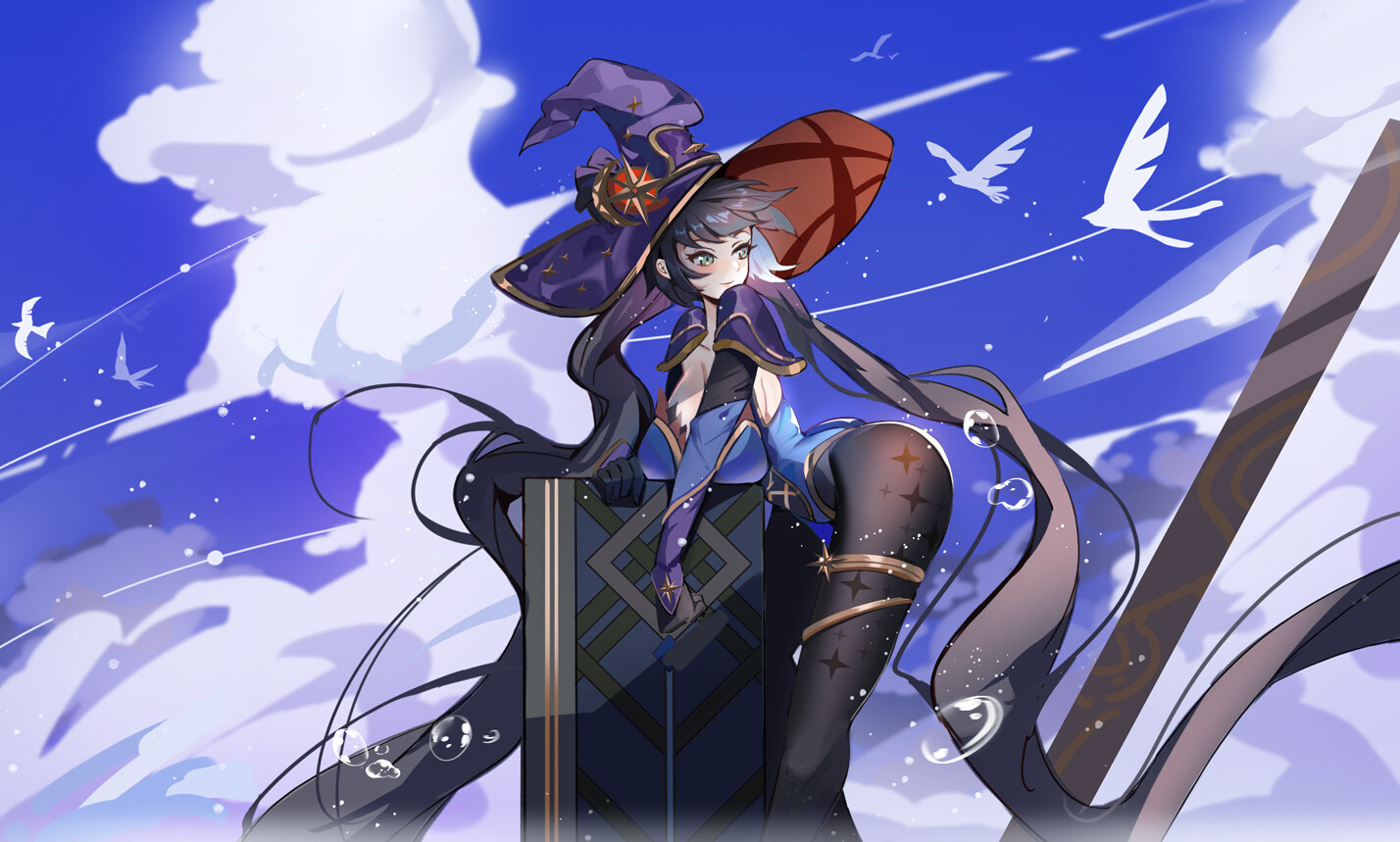 Genshin moon. райдэн геншин импакт. сяо генишн импакт. Genshin moon. бездна геншин фон.