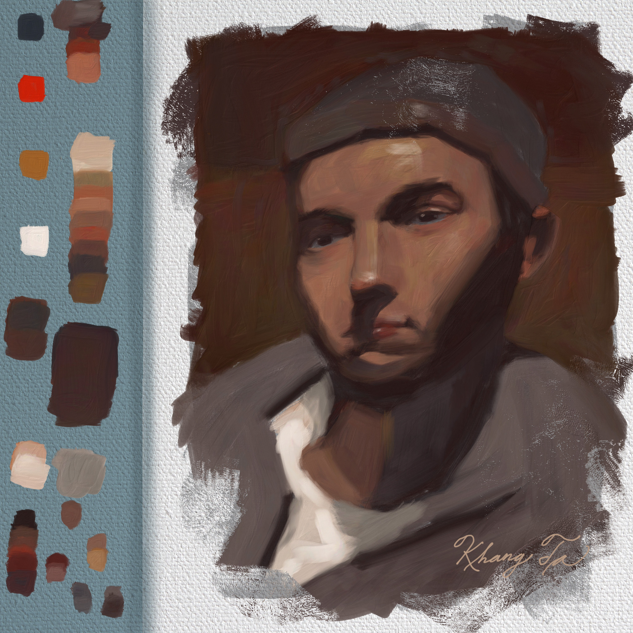Portrait Painting Practice with Joseph Todorovitch