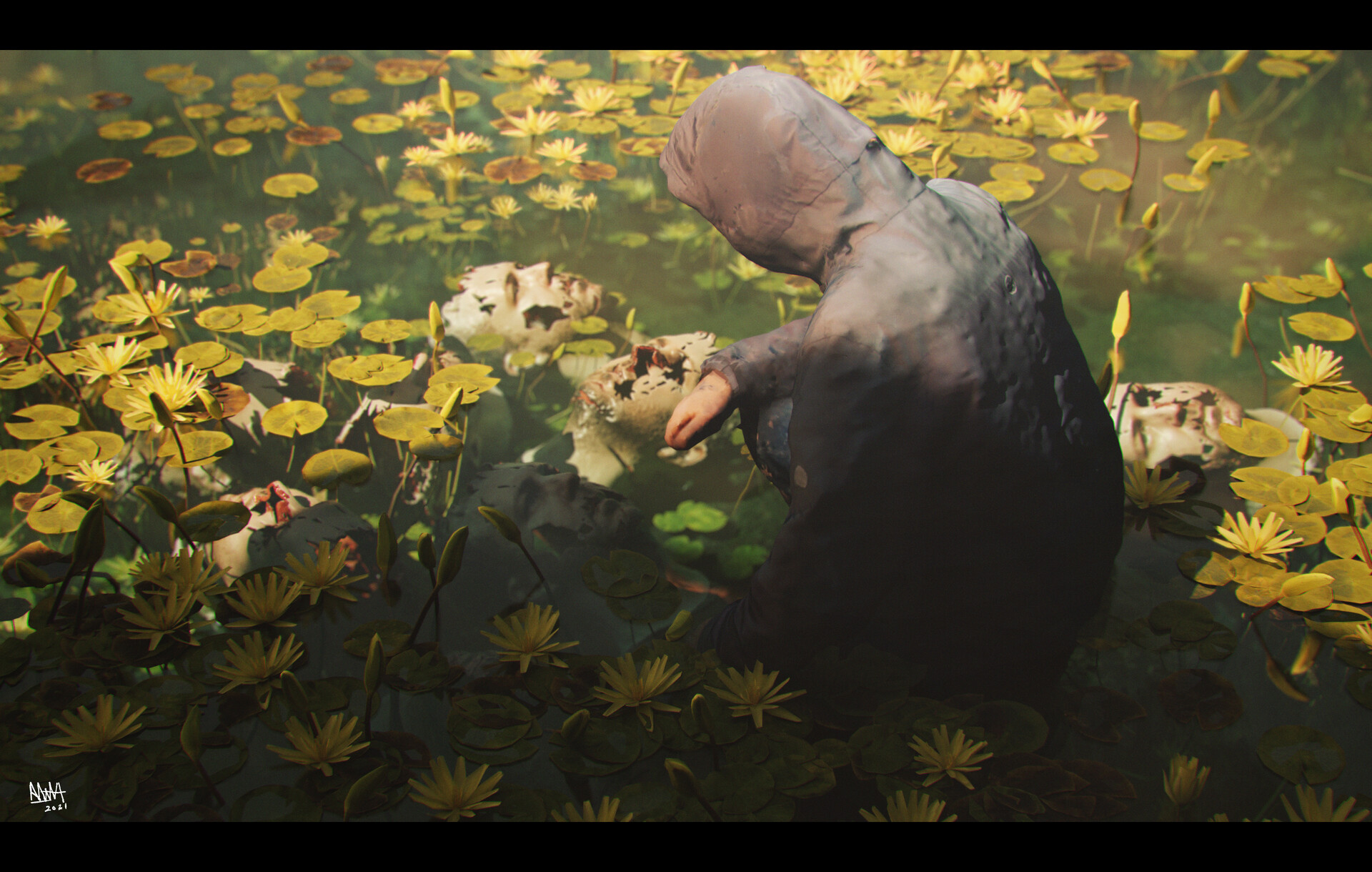 ArtStation - The Pond of Crypto