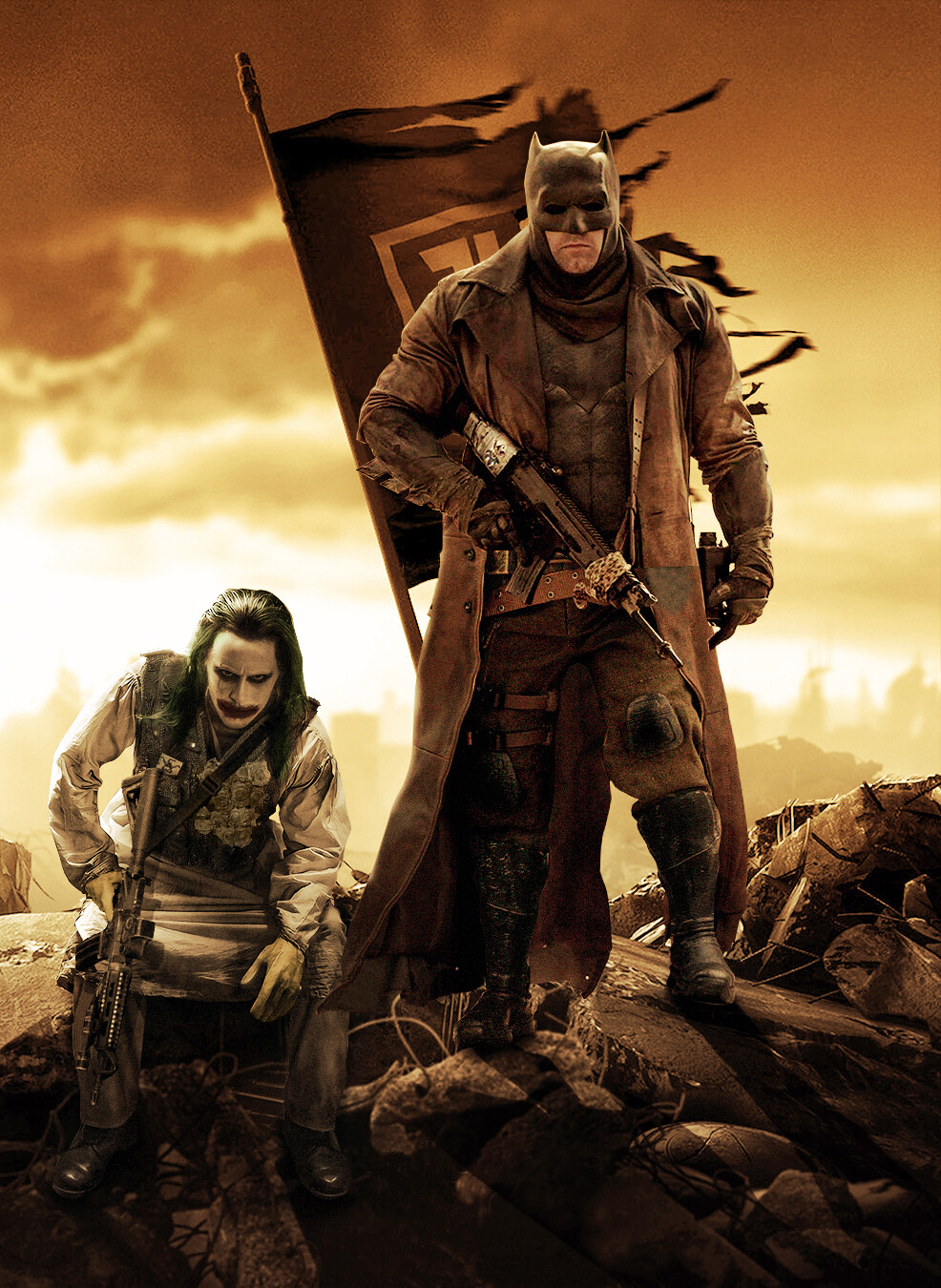 ArtStation - Zack Snyder's Justice League Knightmare concept