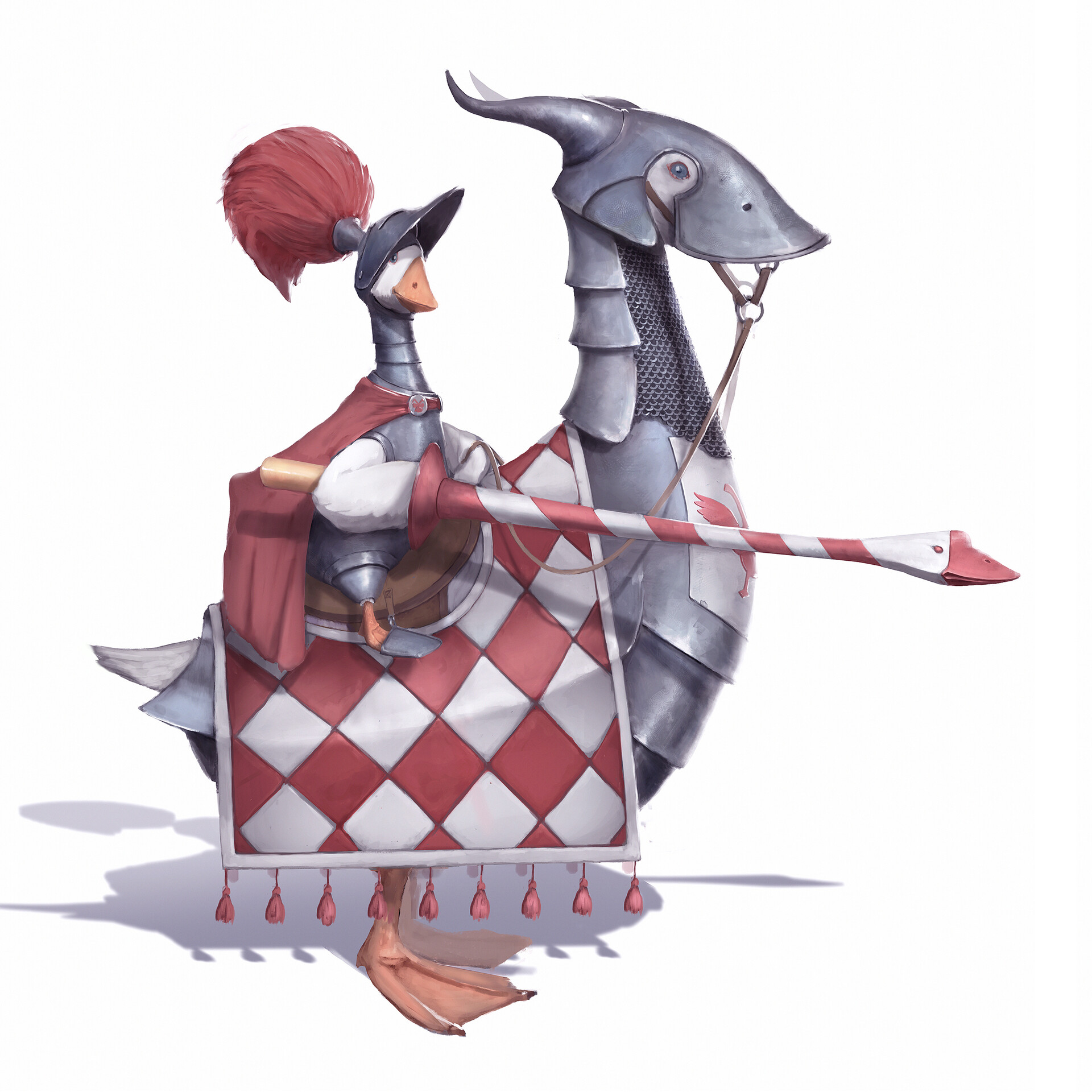 Mikhail Vozdvizhensky The Goose Knight