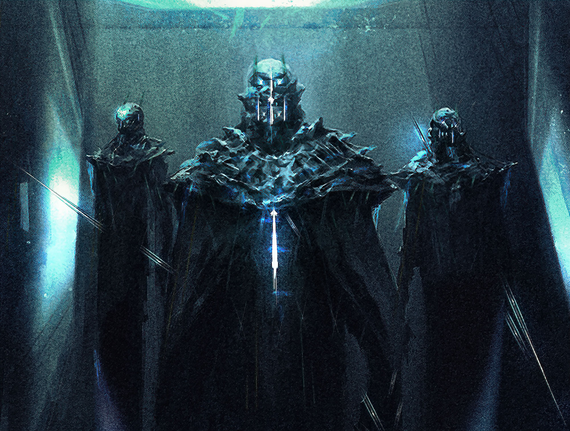 Dementors in Azkaban.
