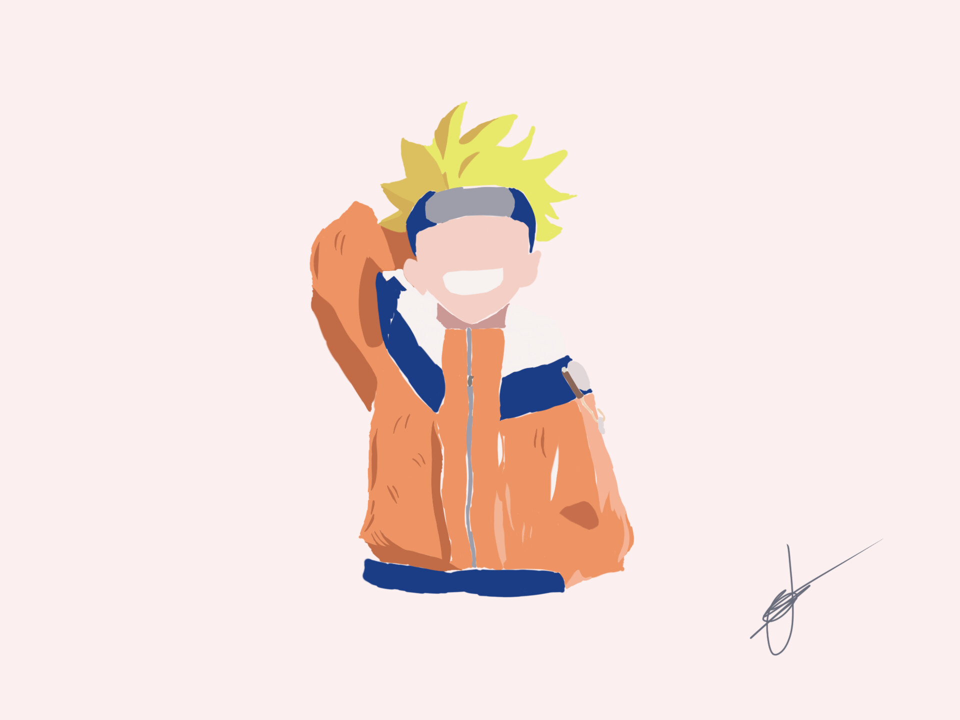 ArtStation - Naruto drawing