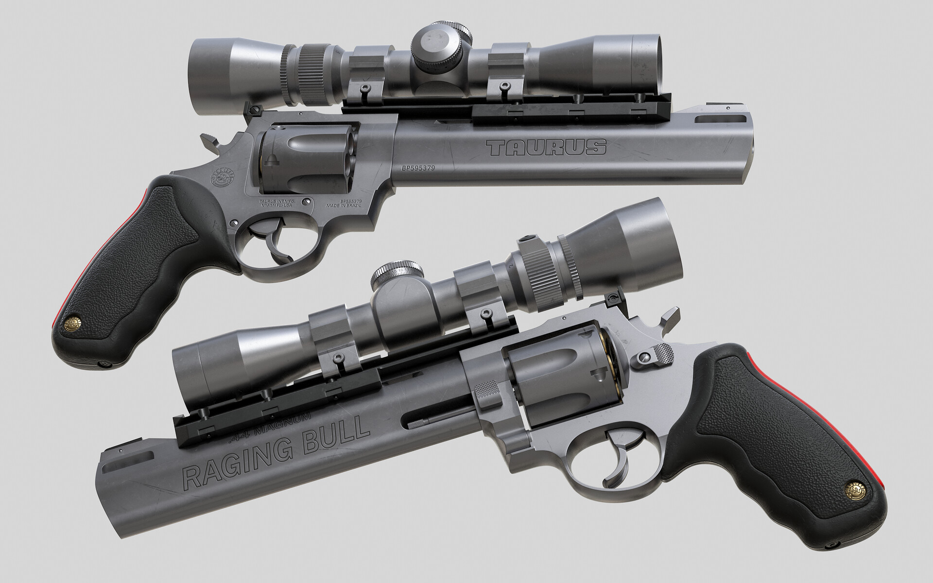 Alex Kulichenko - Taurus 44 Raging Bull with Scope
