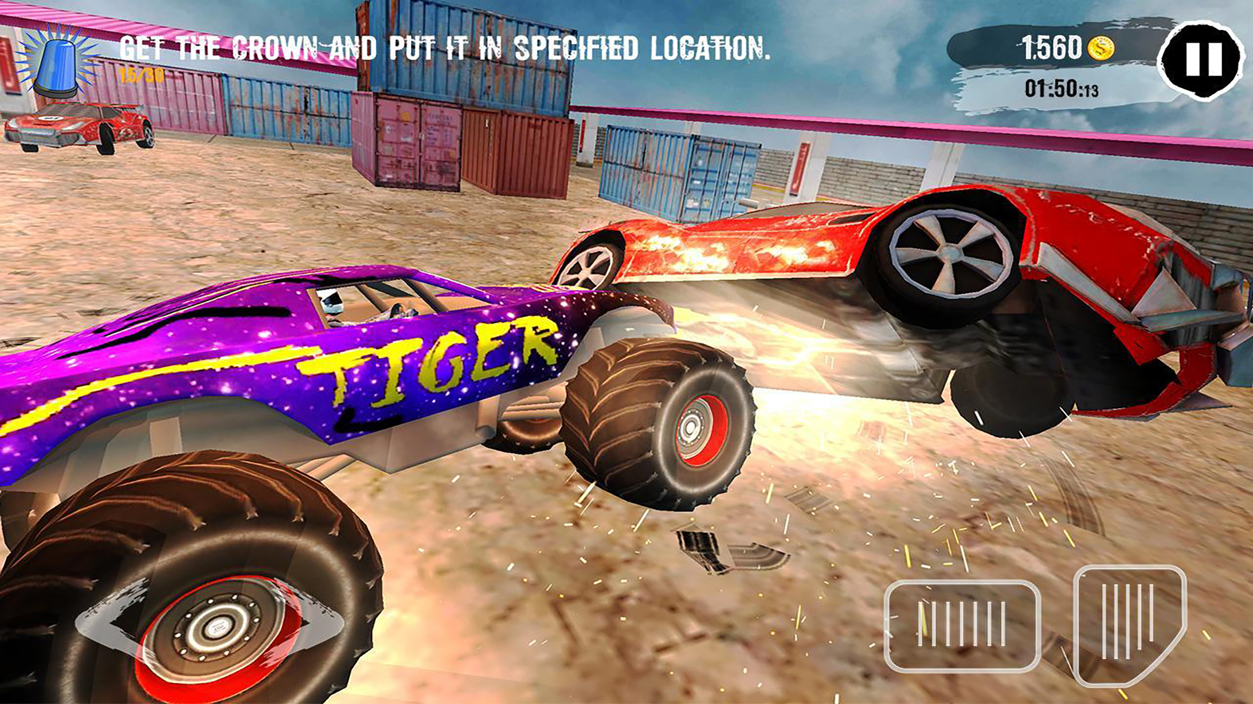 Closeup Marketing Shot edited to showcase the game's best car in action