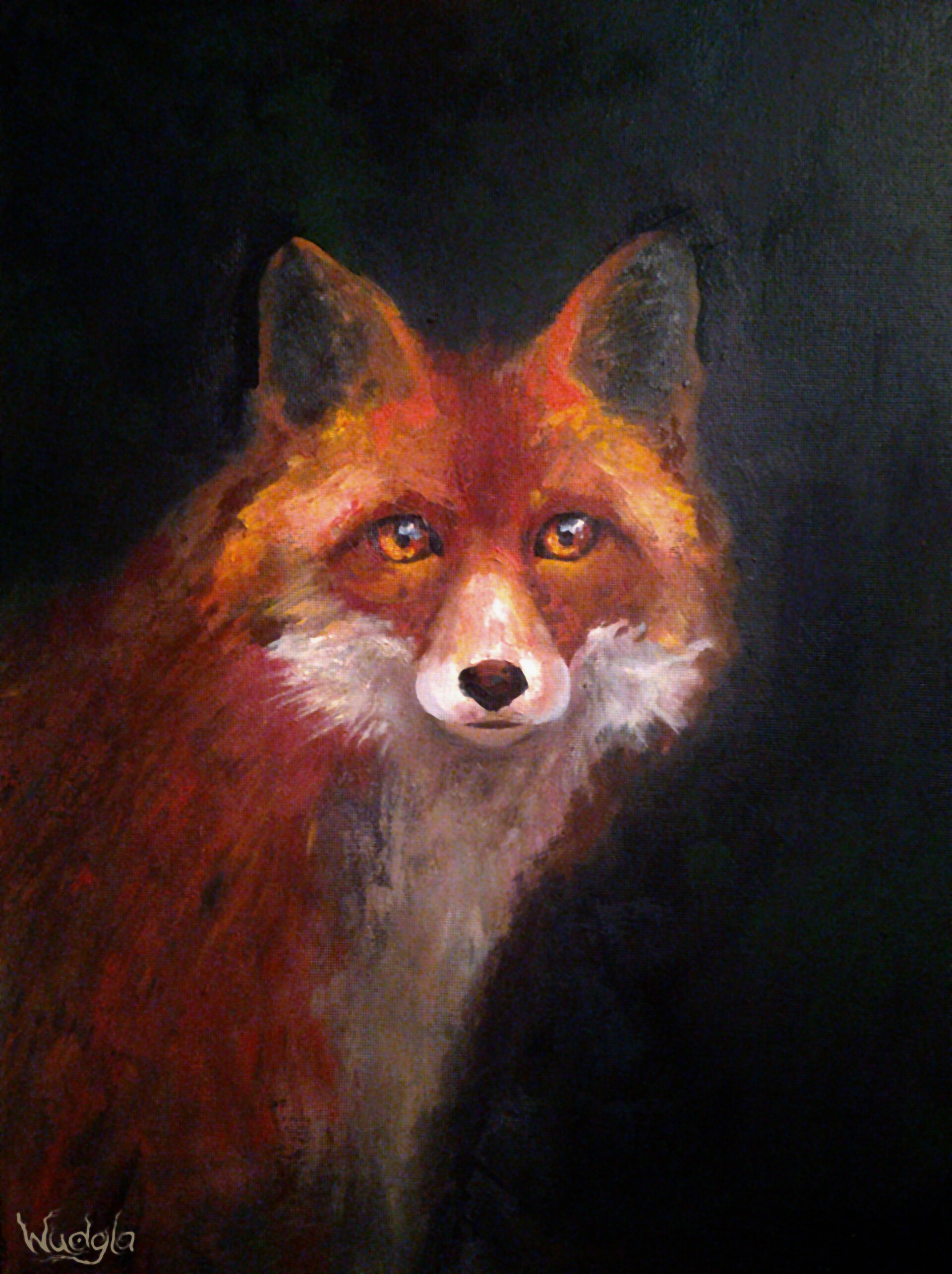 ArtStation - Totem animals. Fox
