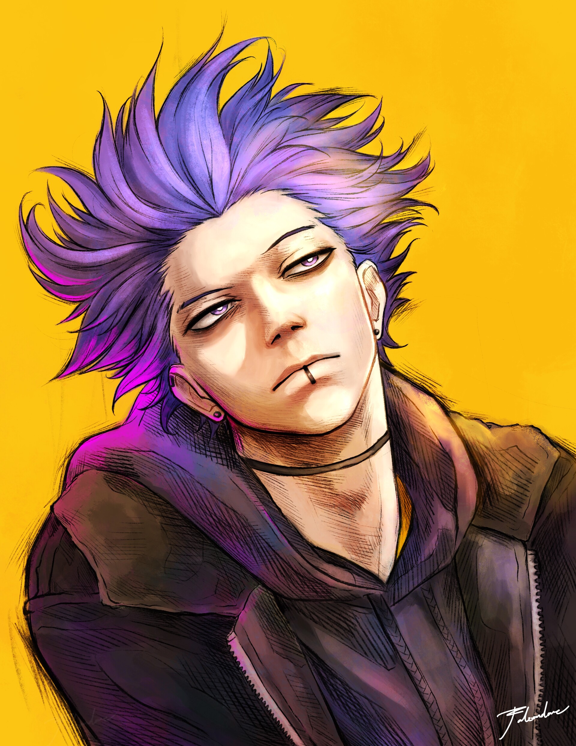 ArtStation - My Hero Academia - Hitoshi Shinsou