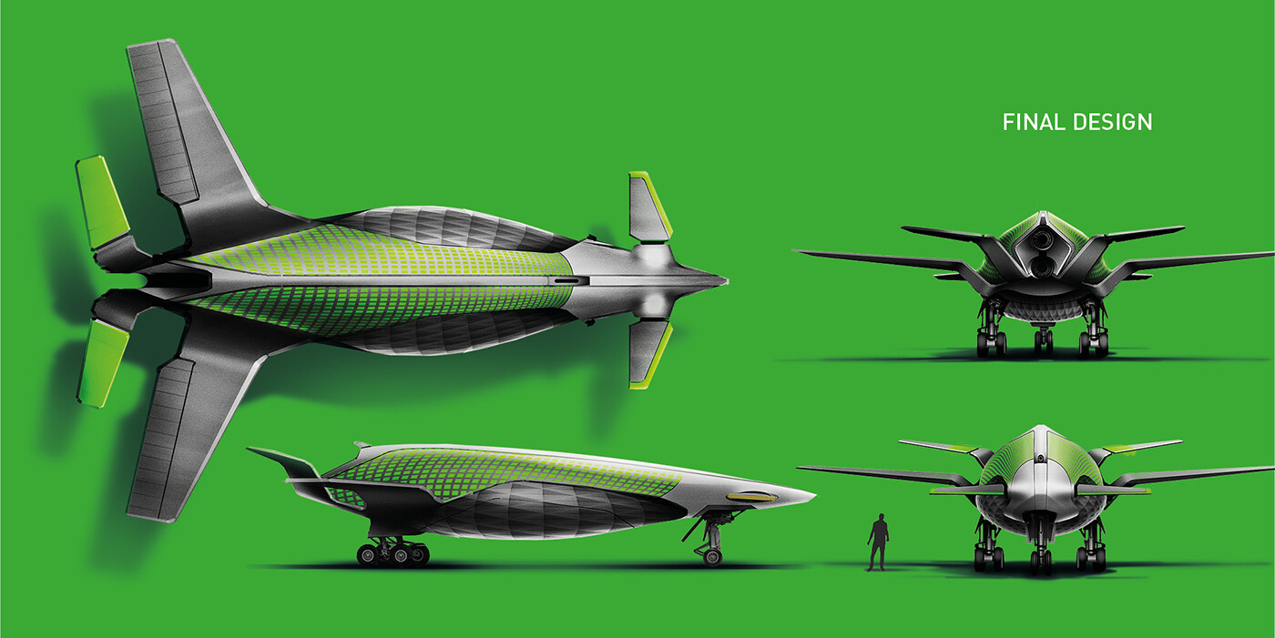 Personal air shuttle - final rendering