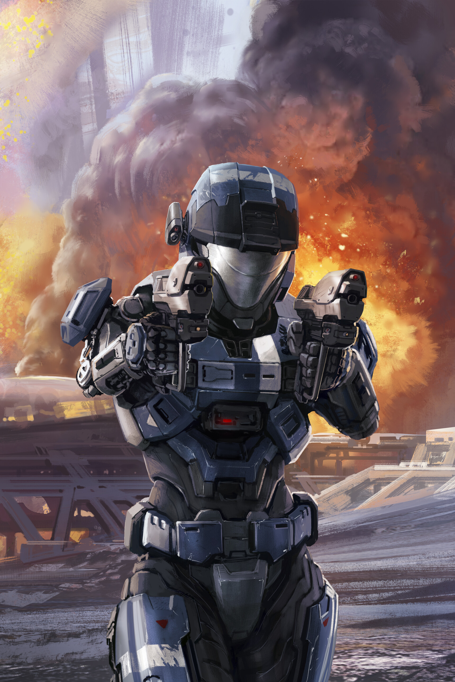 ArtStation - Halo: REACH spartans