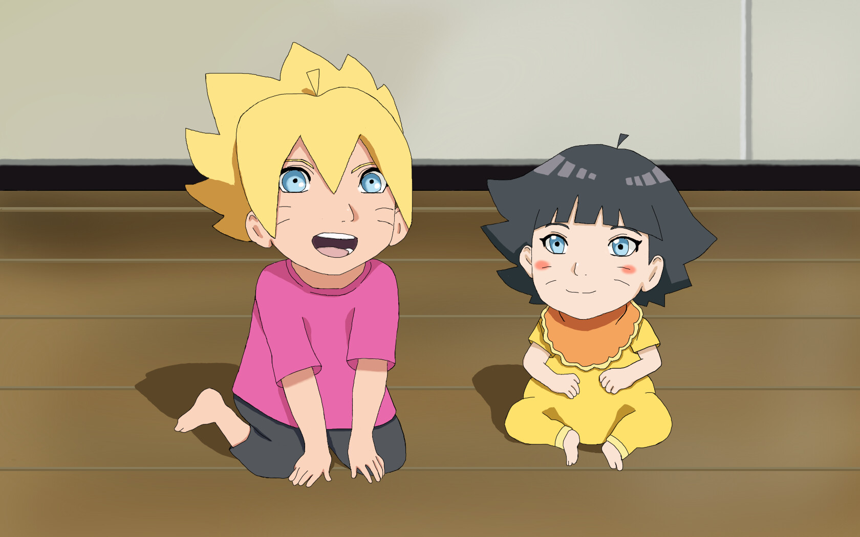 Déborart 🎨✨ on X: Amei! 😂 Naruto e seus filhos! ❤ #Boruto