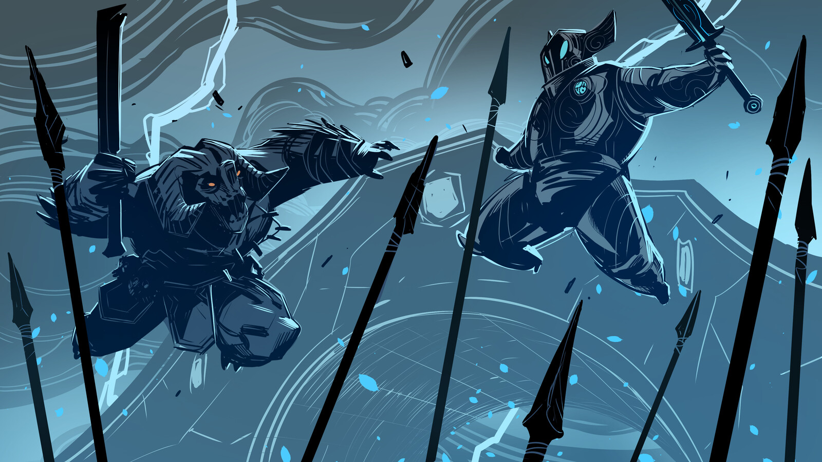 Exploration for the look of Wizards opening titles