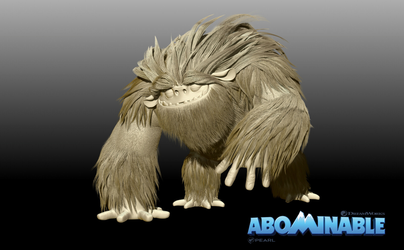 Unused Groom for DreamWorks movie Abominable. 