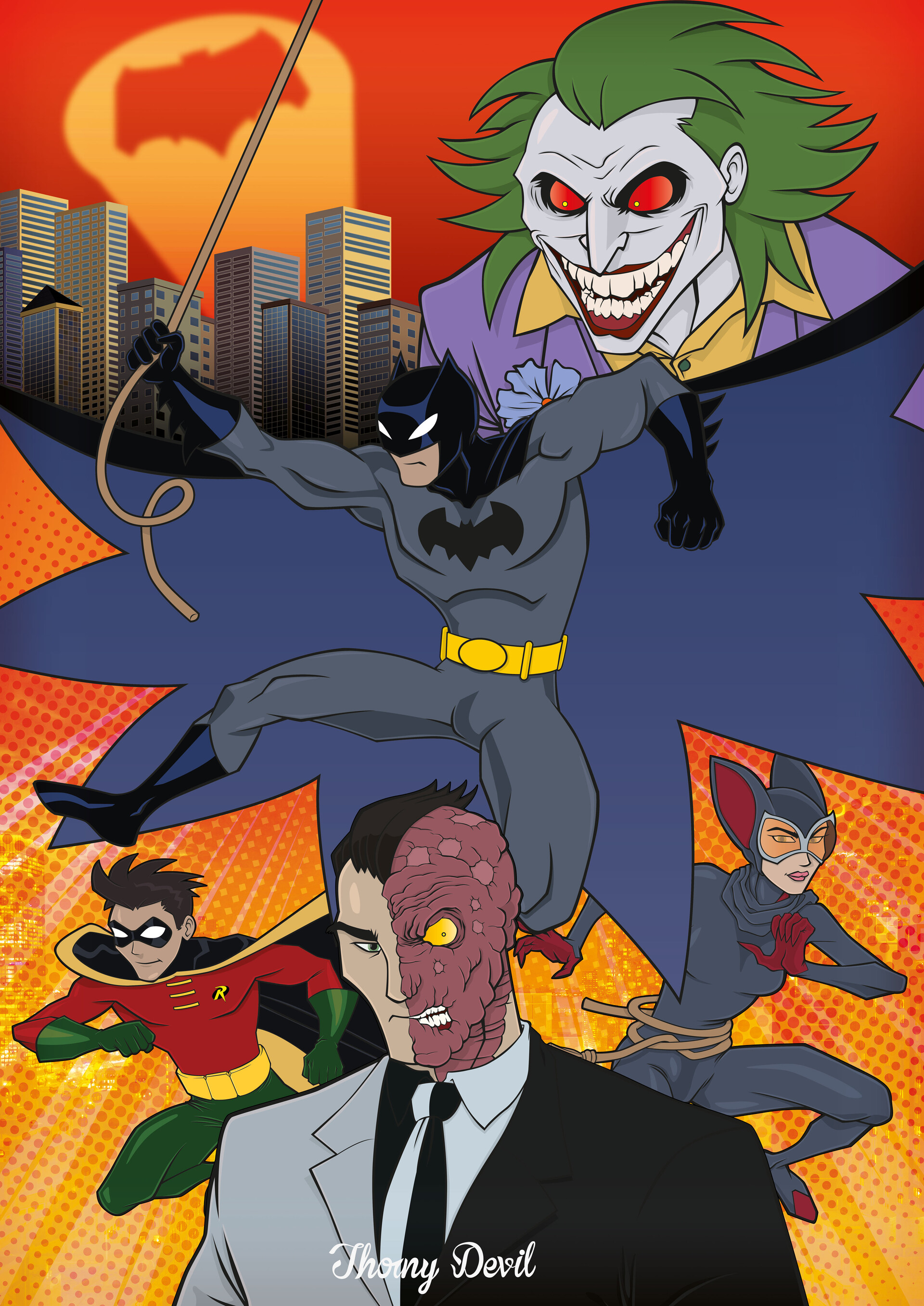 Thorny Devil - The Batman poster