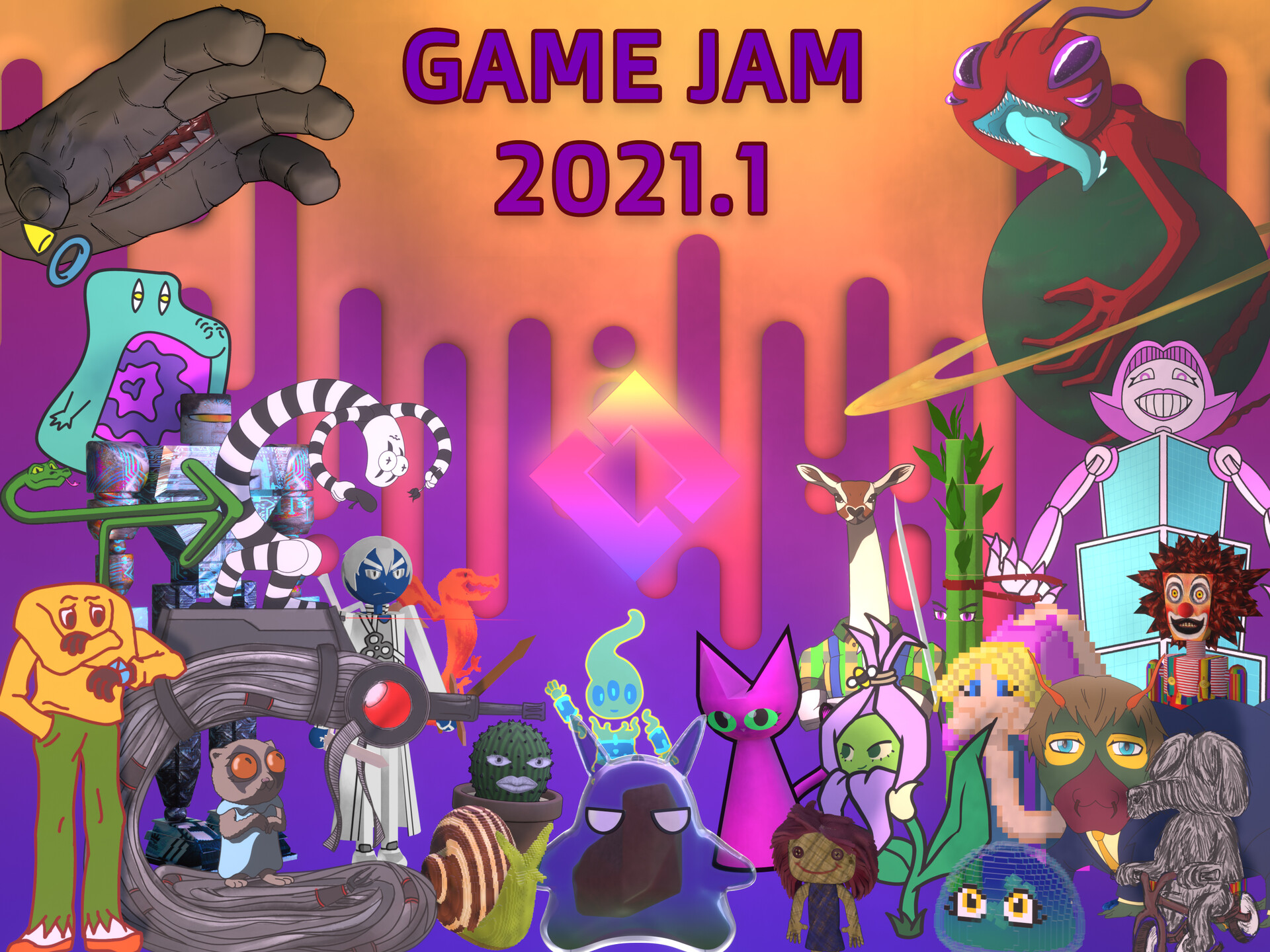ArtStation Brackeys Game Jam 2021.1 Cover Submission