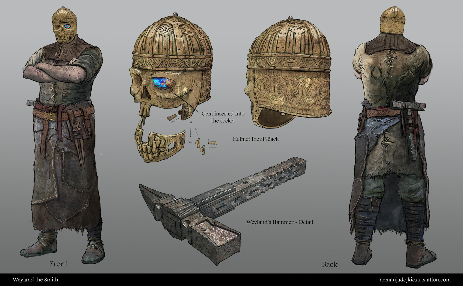 ArtStation Weyland the Smith