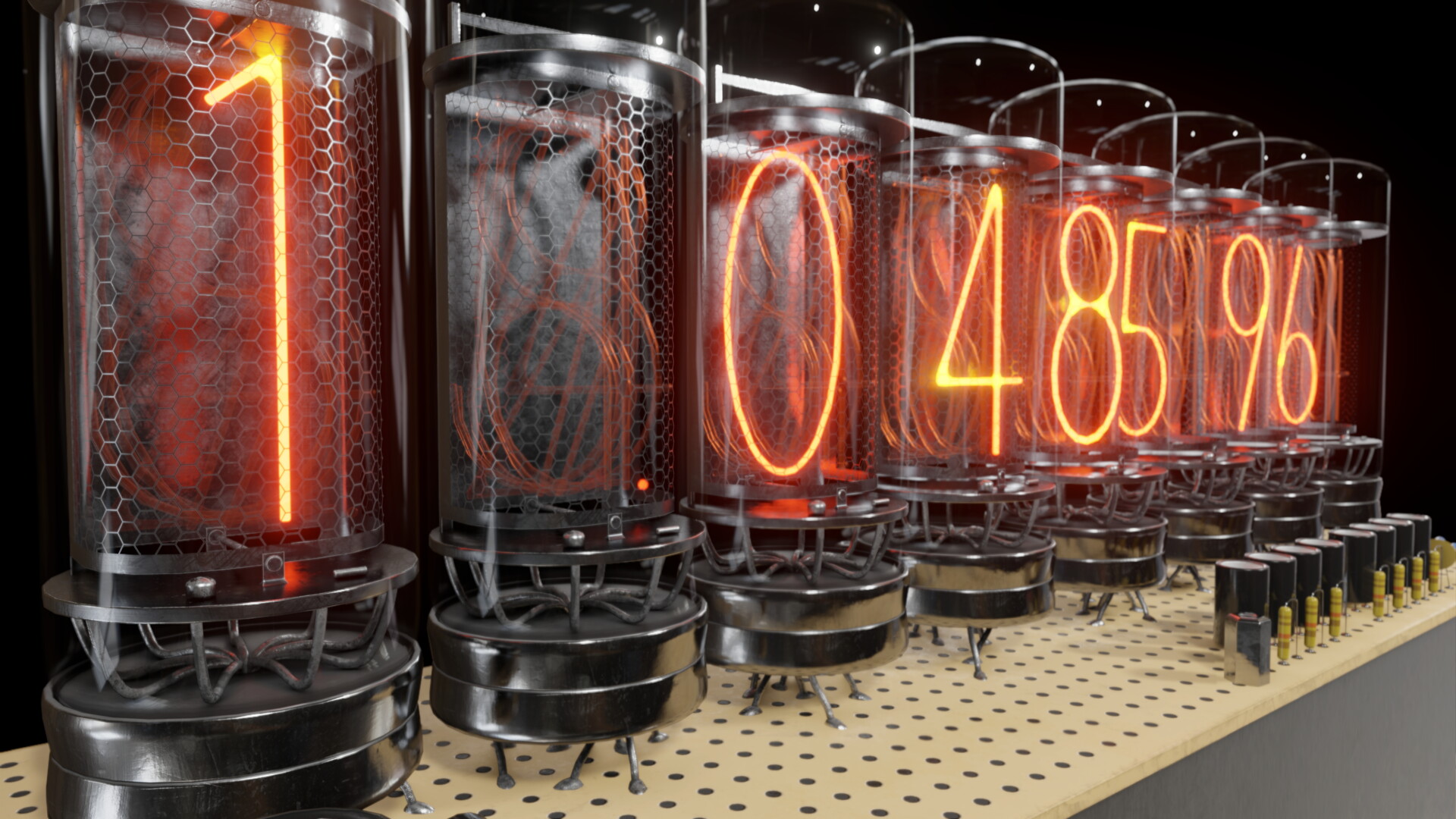 vaultroom Steins;Gate NIXIE TUBE Vaultroom x STEINS;GATE Nixie