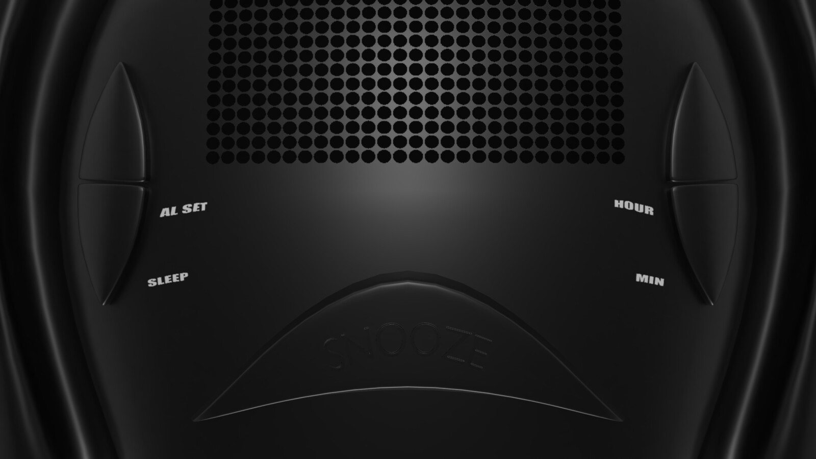 Digital clock radio render 6