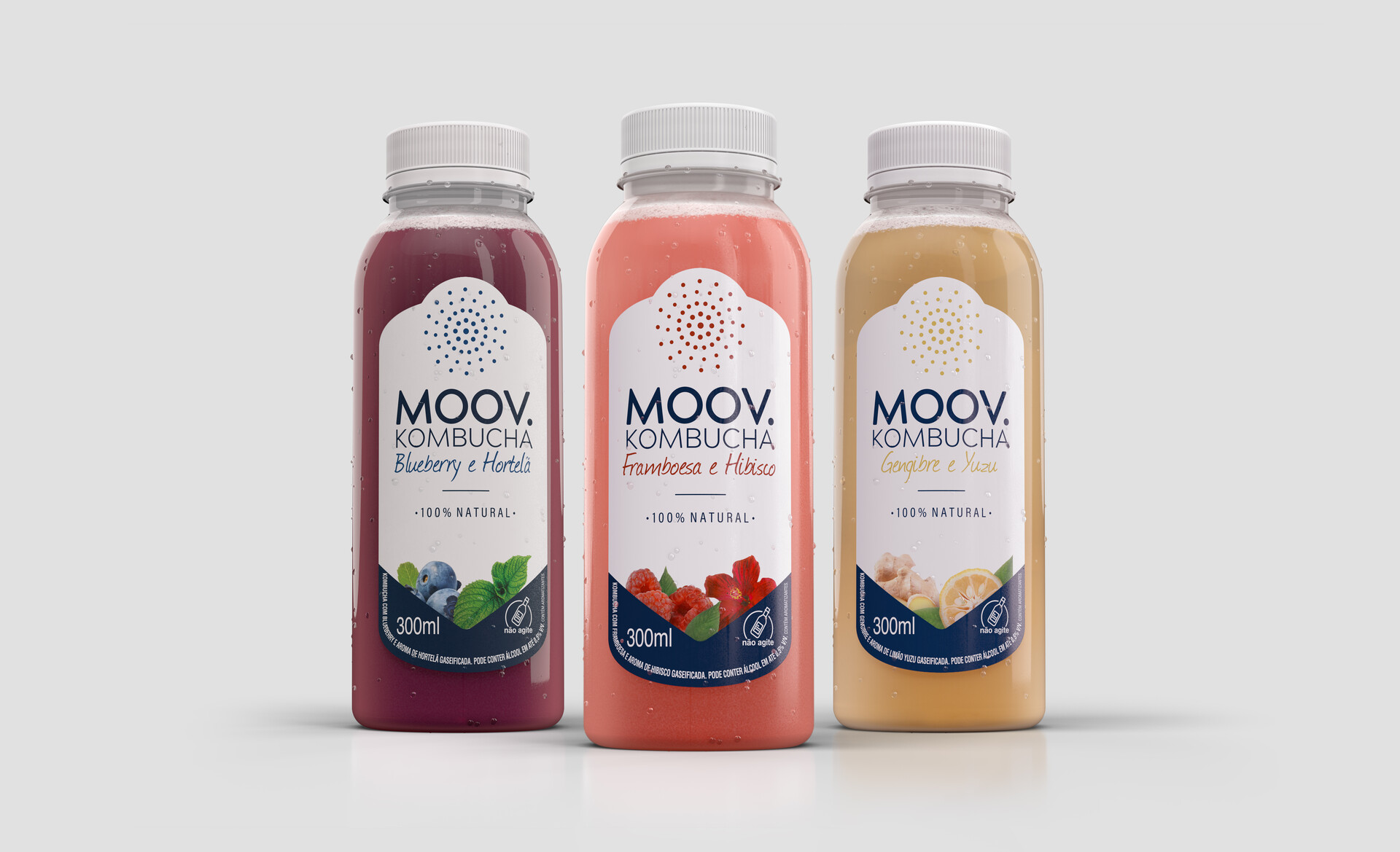 Download Artstation Kombucha Moov Danone Packshot Mockup Leonardo Prati
