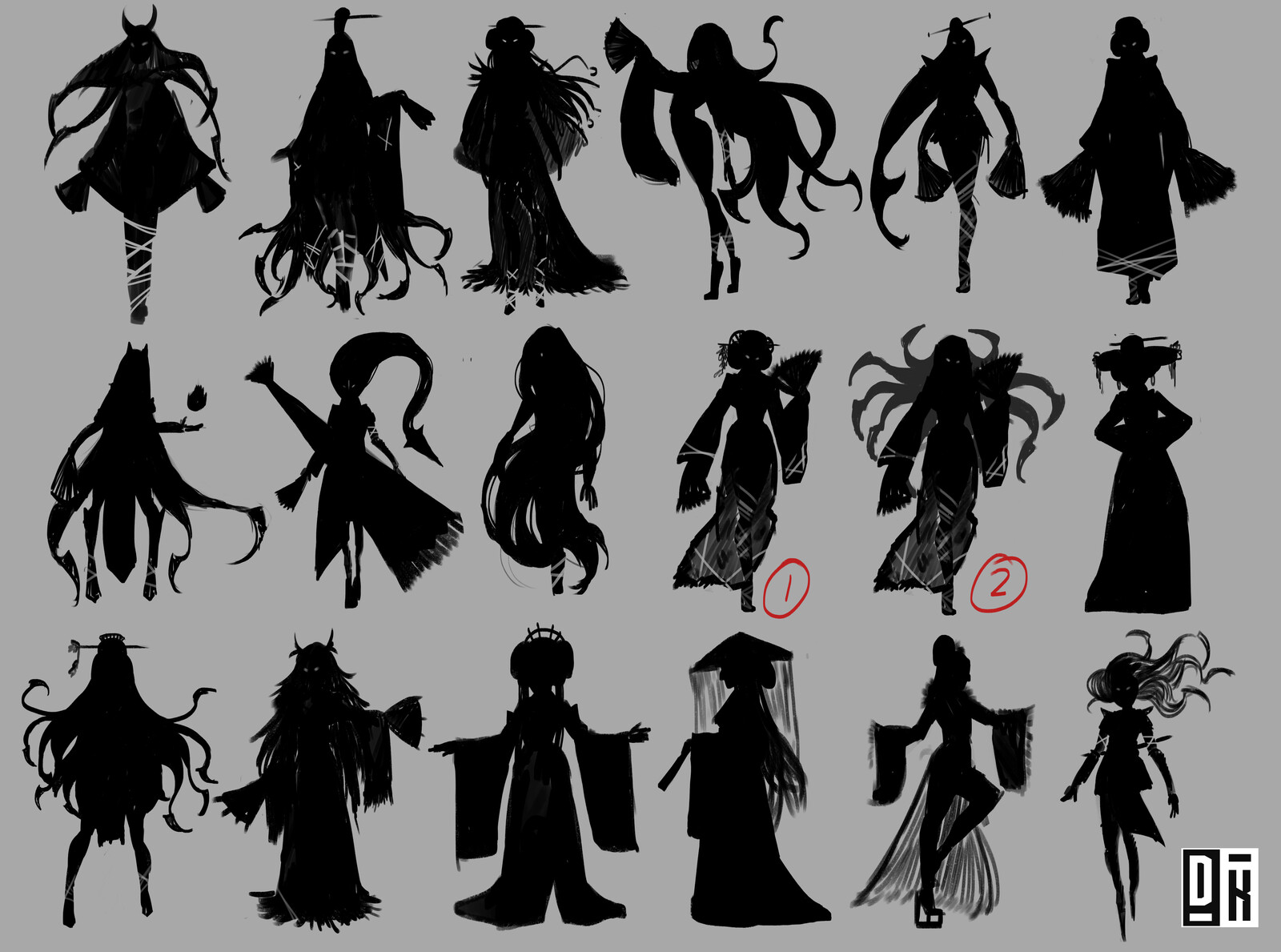 Finding Harionago's Silhouette