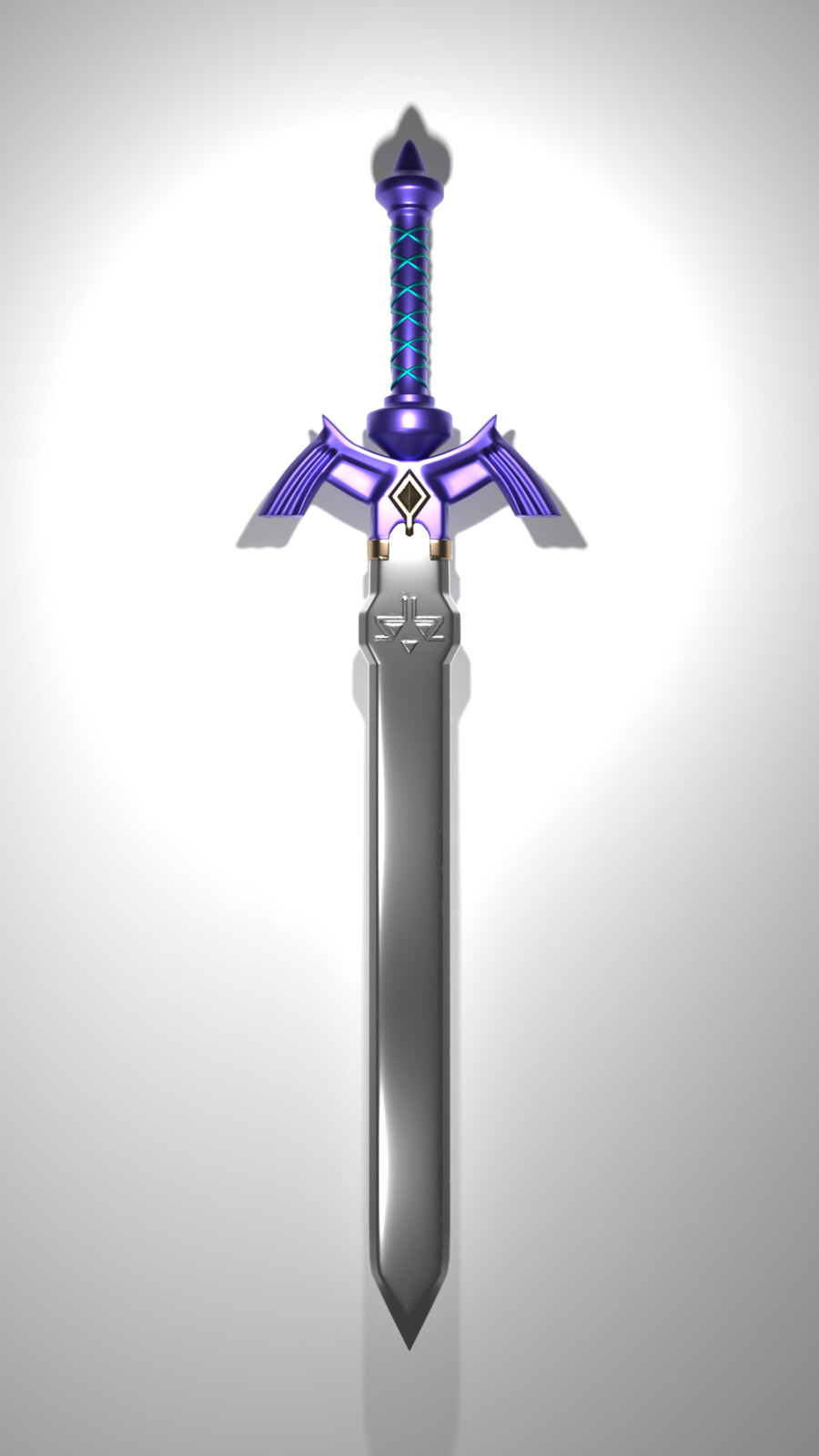 Master Sword render 5